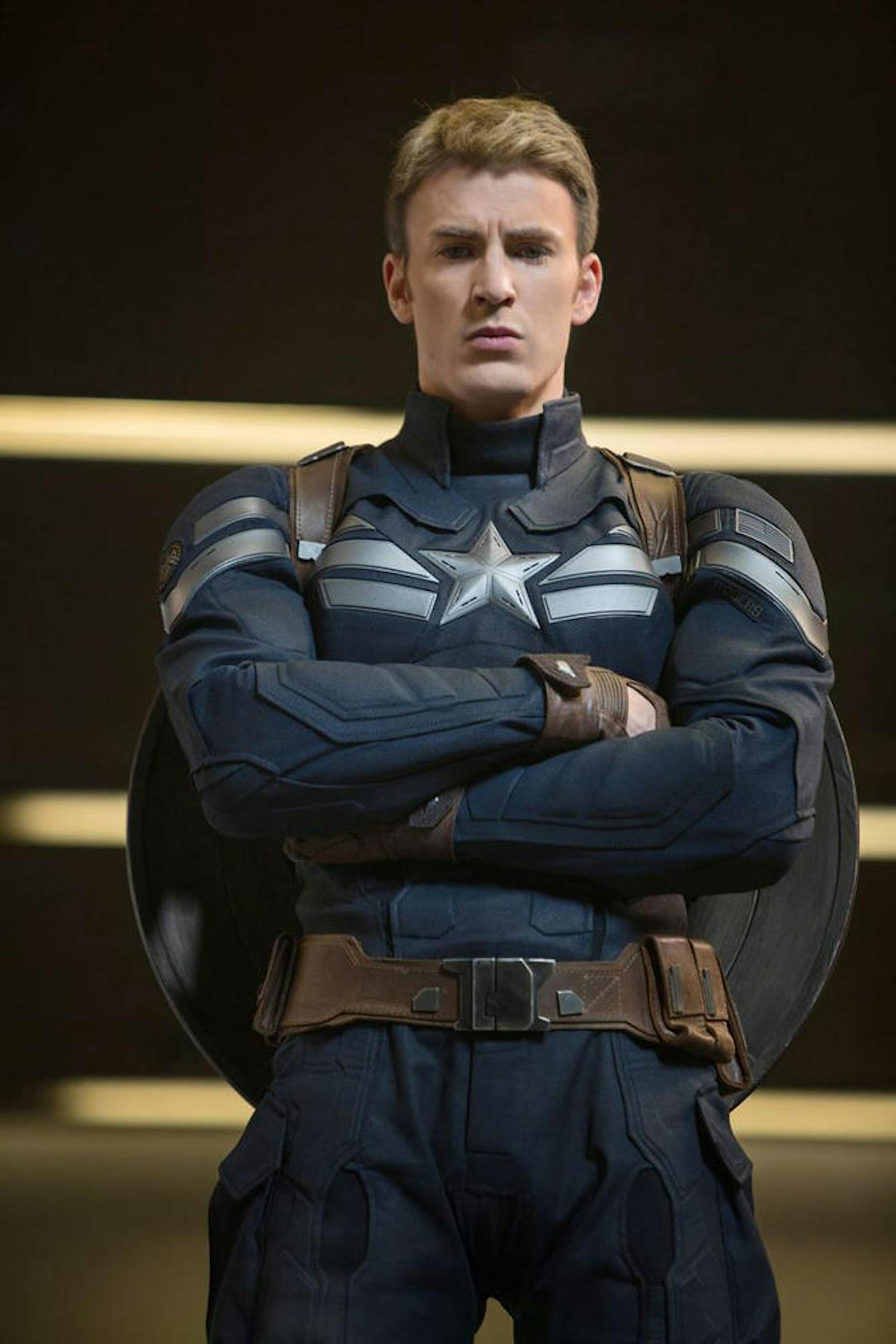 Chris Evans als Captain America in "The Return of the First Avenger"
