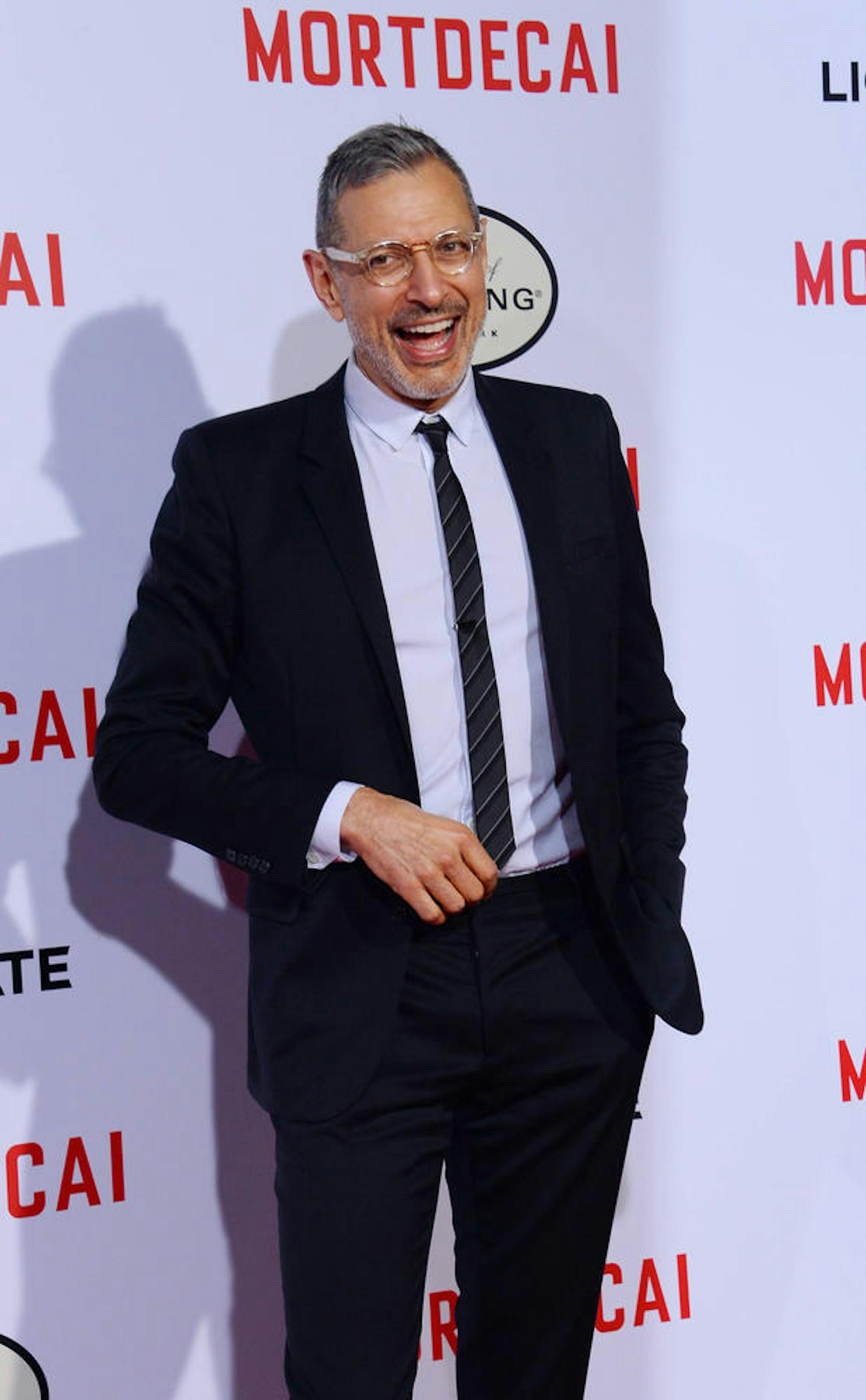 Jeff Goldblum auf der Premiere von "Mortdecai"