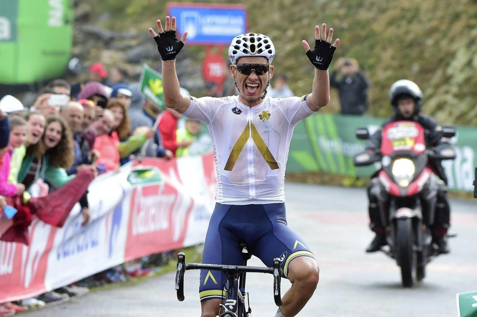 Stefan Denifl gewann die 17. Etappe der Vuelta