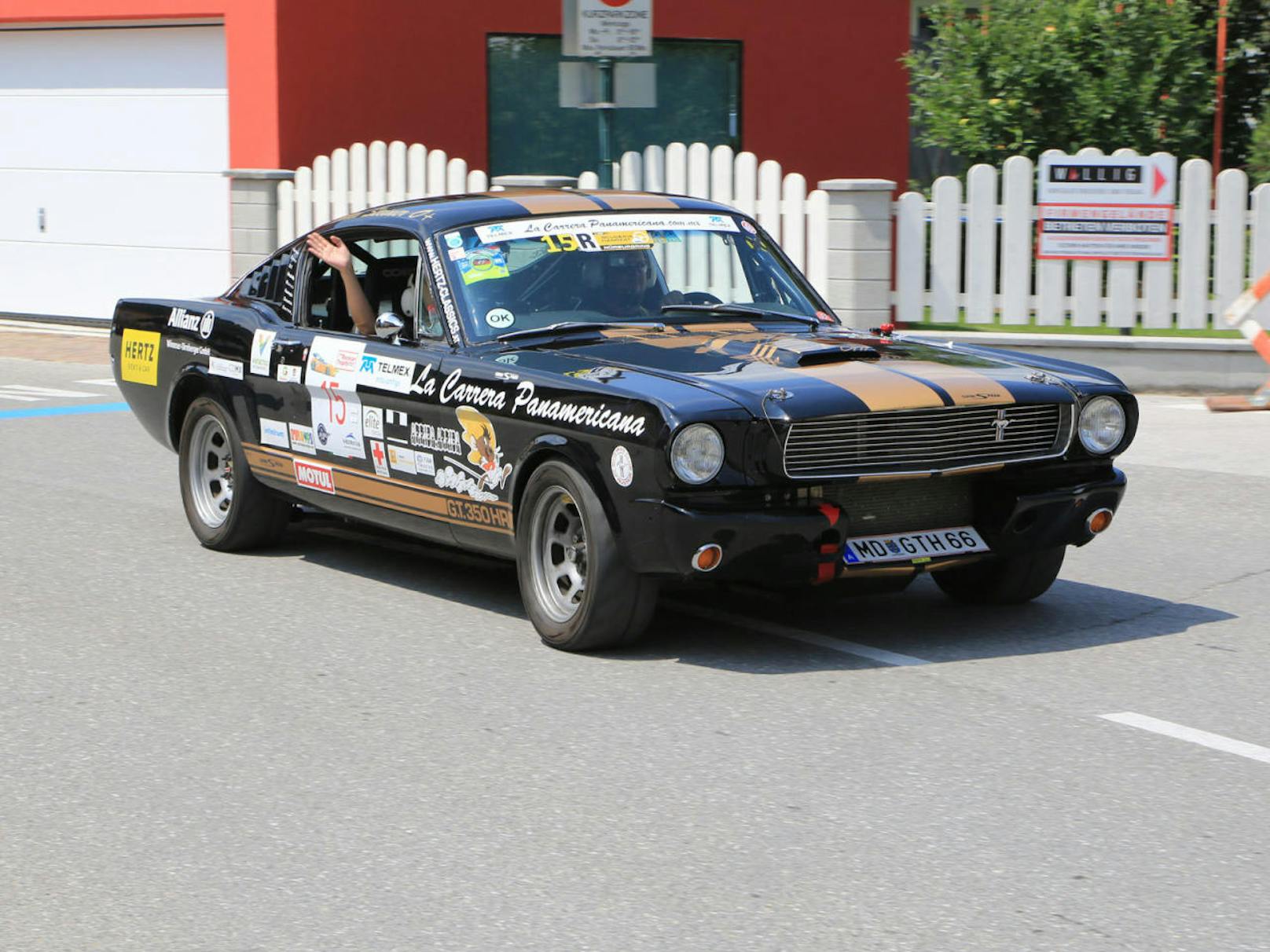 Der Mustang war beim Grand Prix von Gröbming unterwegs