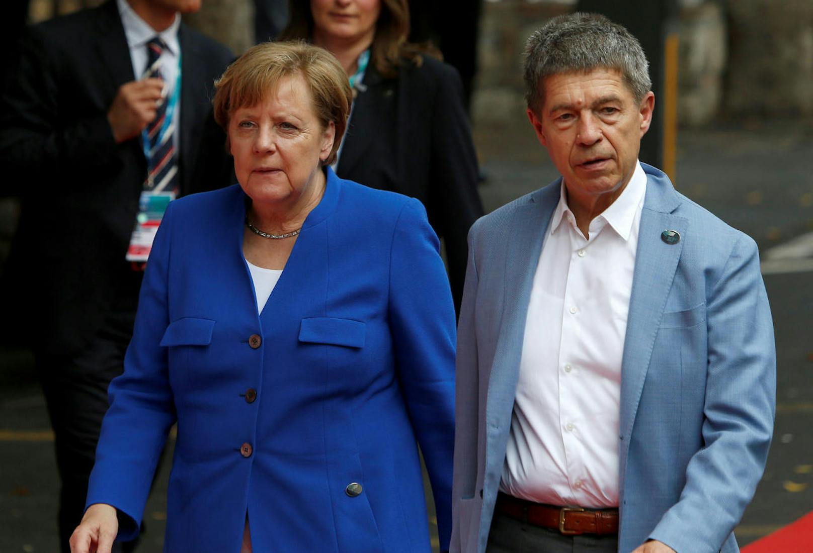 Angela Merkel und ihr Ehemann Joachim Sauer