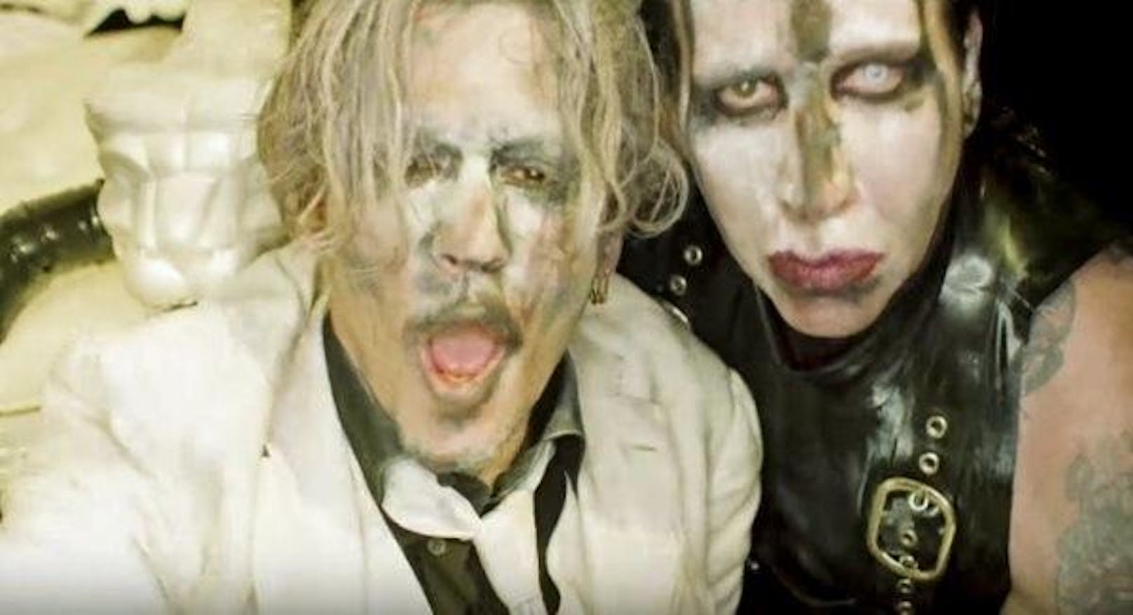 Johnny Depp und Marylin Manson im gemeinsamen Musikvideo zu "Kill4Me"