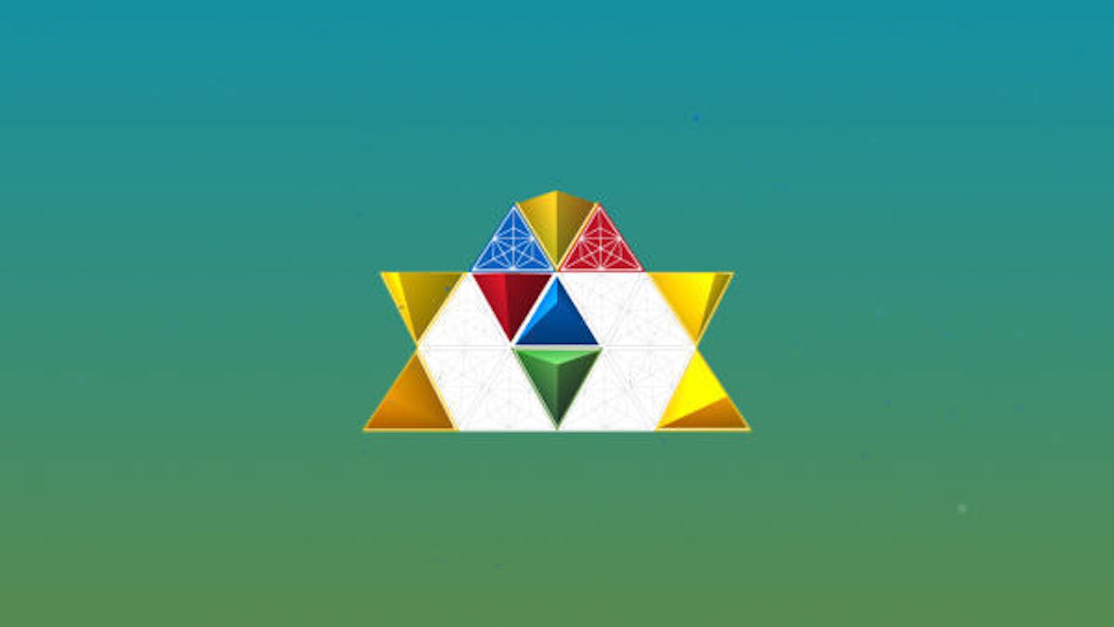 Knobeln auf die Spitze getrieben: Im gnadenlos süchtigmachenden Puzzle-Game "Yankai's Peak" verschieben Spieler Pyramiden so, dass sie auf die vorgesehenen Farbfelder zu liegen kommen.
