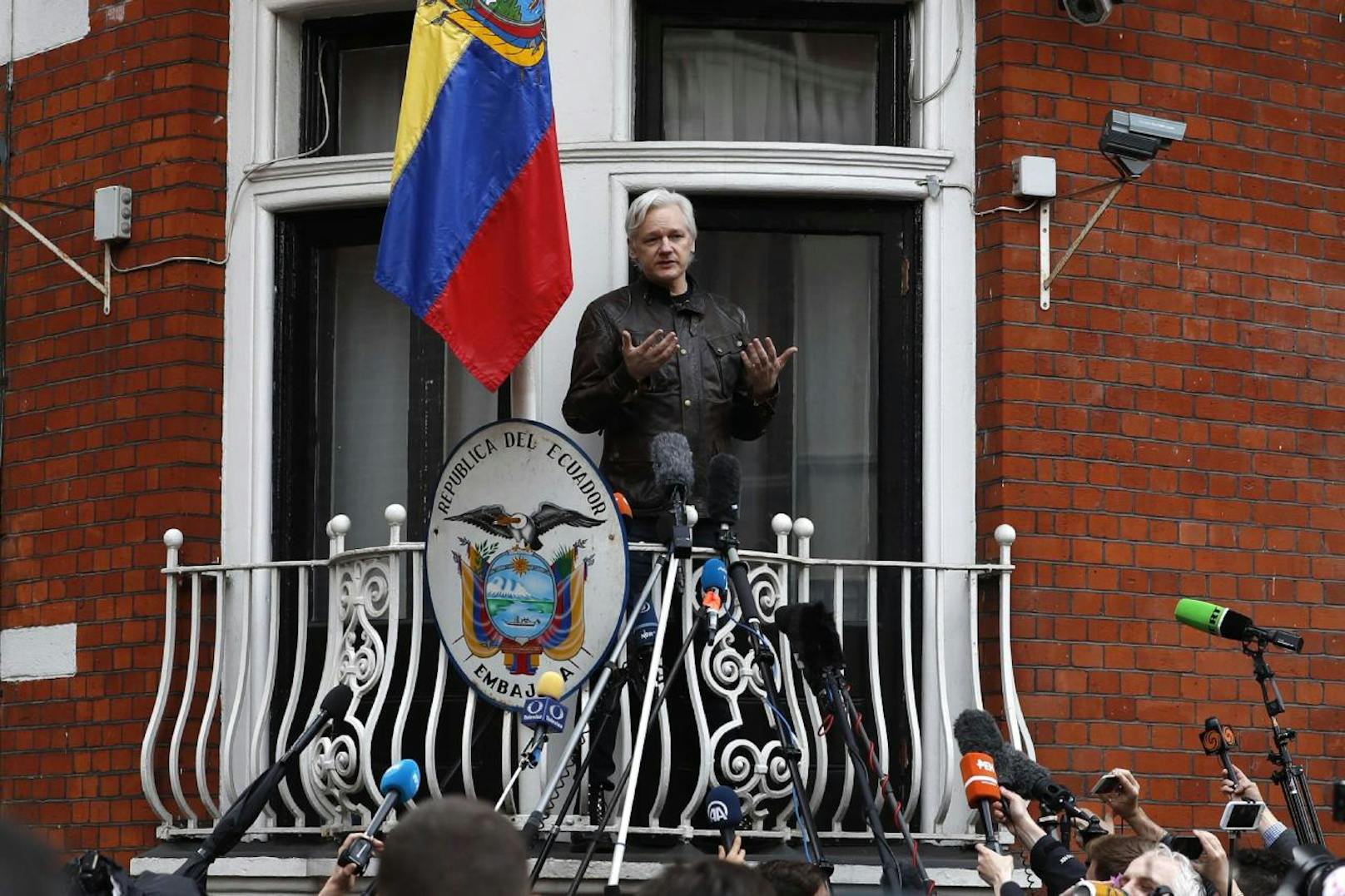 Ihm droht in den USA lebenslange Haft: Julian Assange.