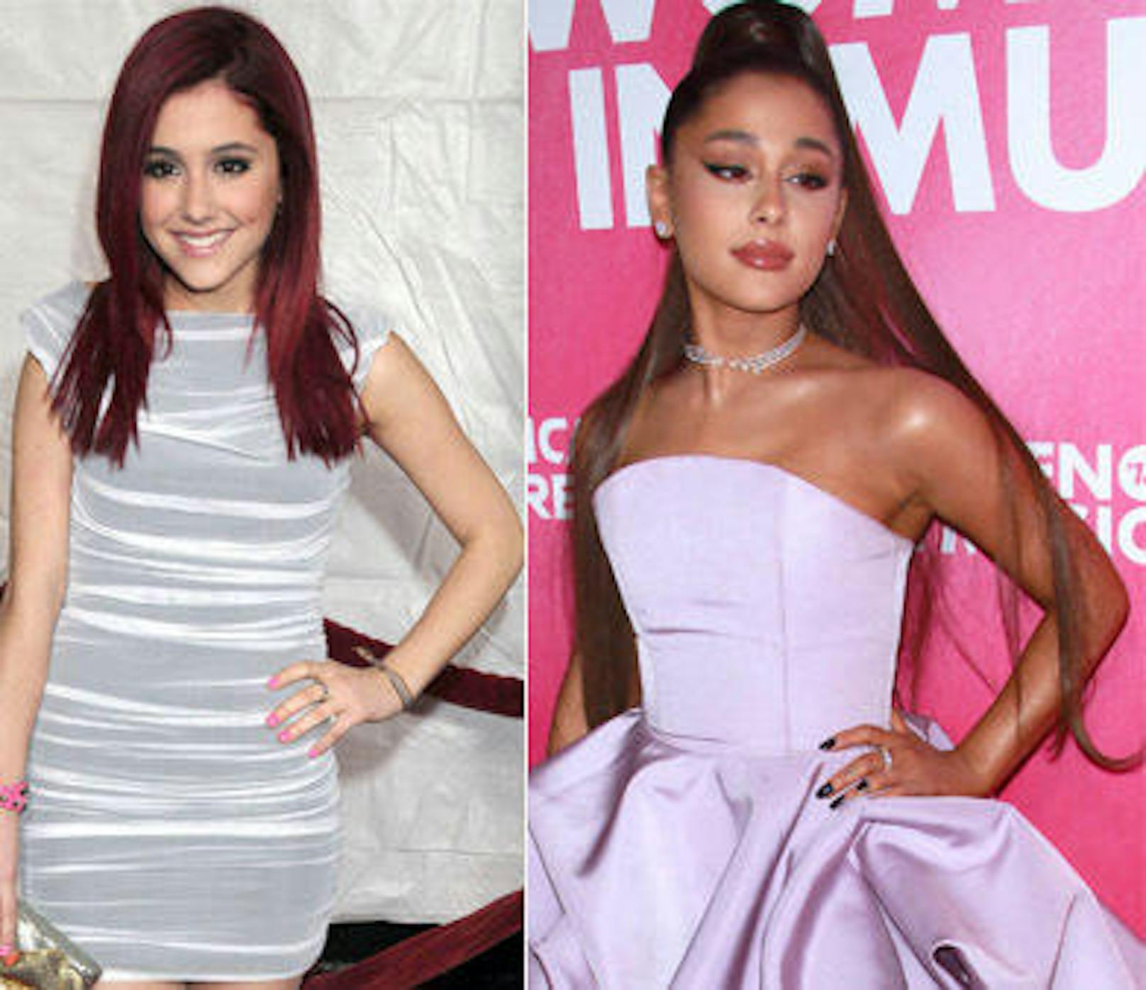 10 Years Challenge: Ariana Grande - 2009 und 2019