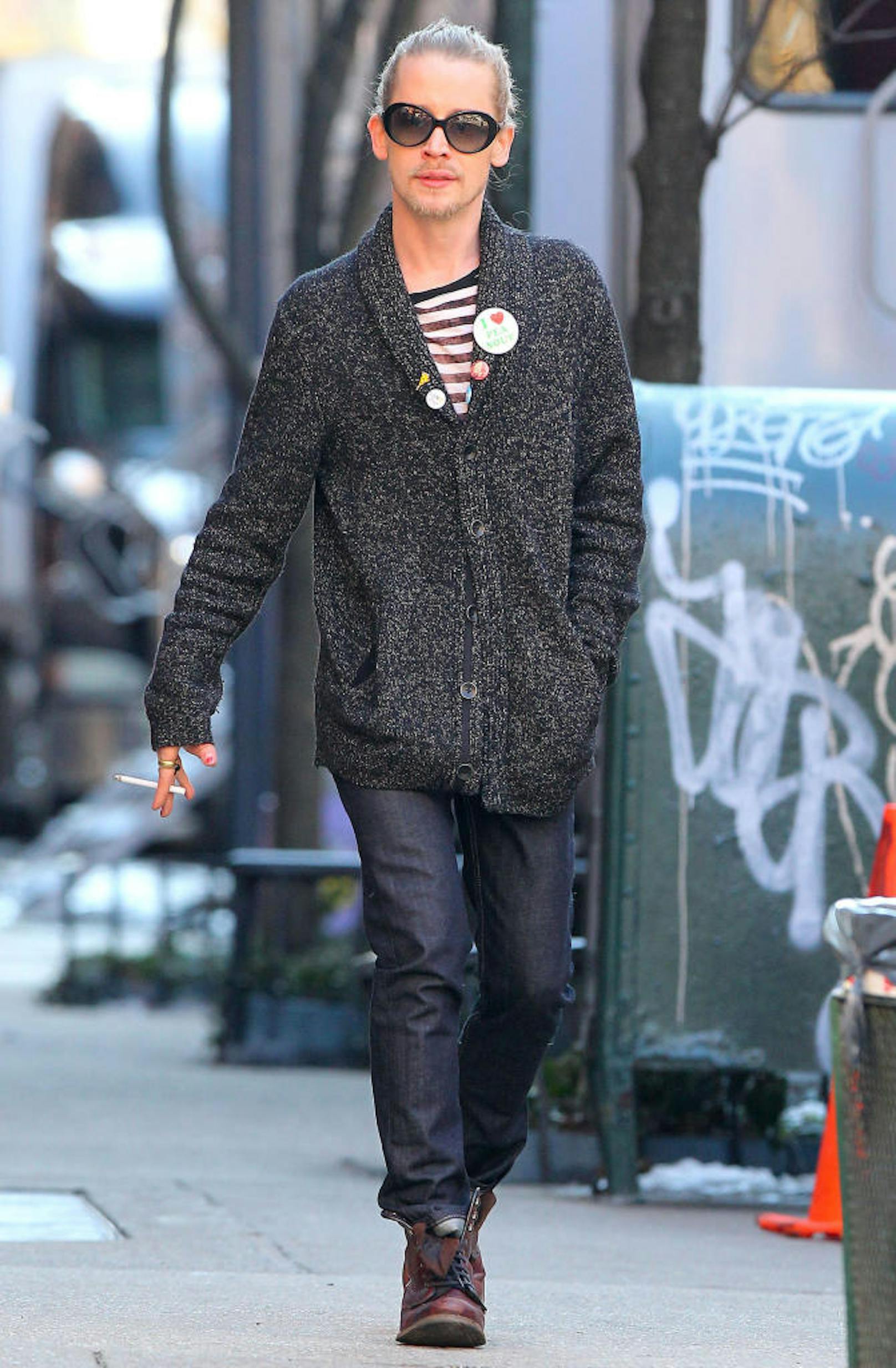 Macaulay Culkin in New York City, Mai 2015.