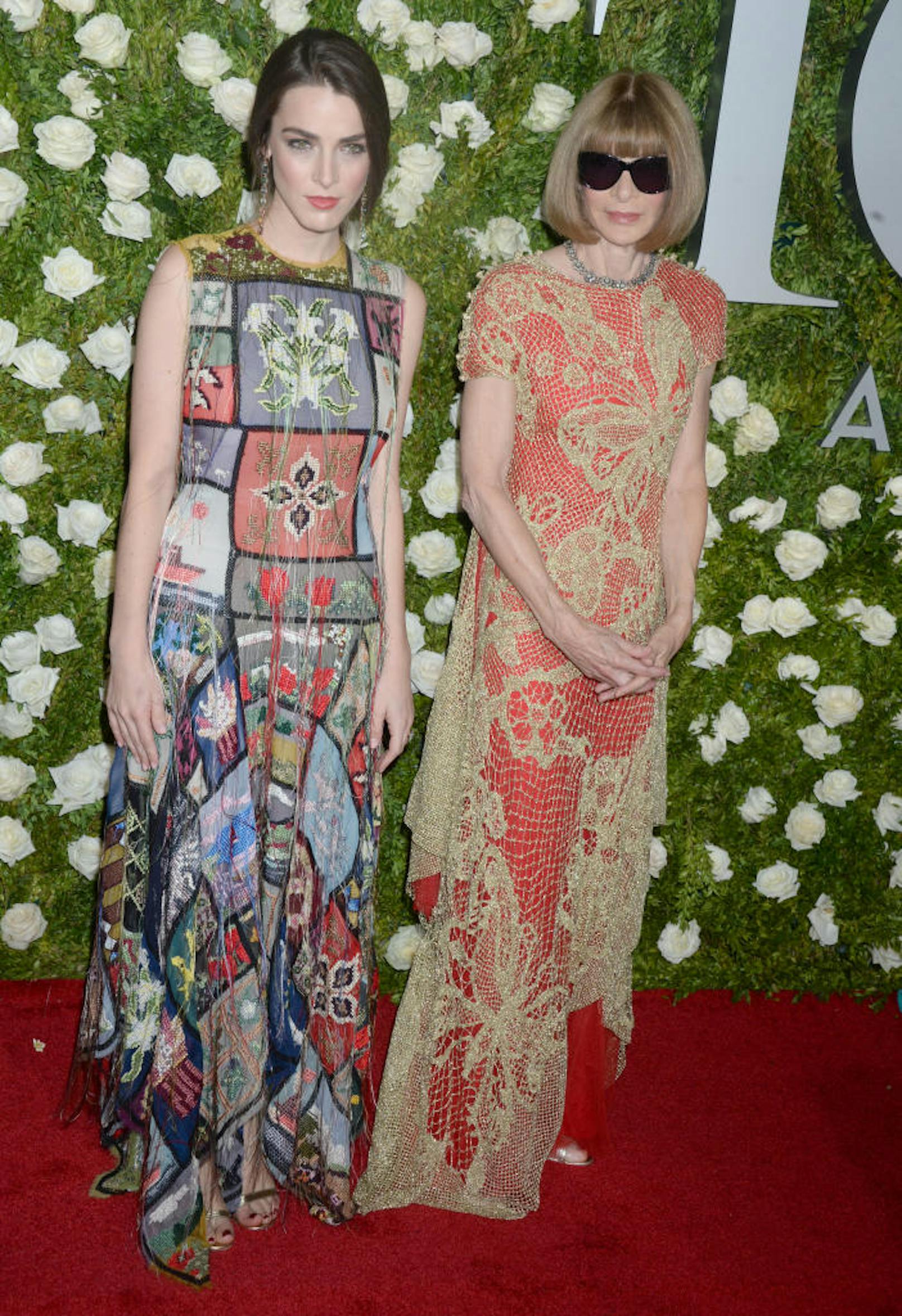 Bee Shaffer, Anna Wintour attending the 71st Annual Tony Awards at Radio City Music Hall on June 11, 2017 in New York City, NY, USA. Photo by Dennis Van Tine/ABACAPRESS.COM