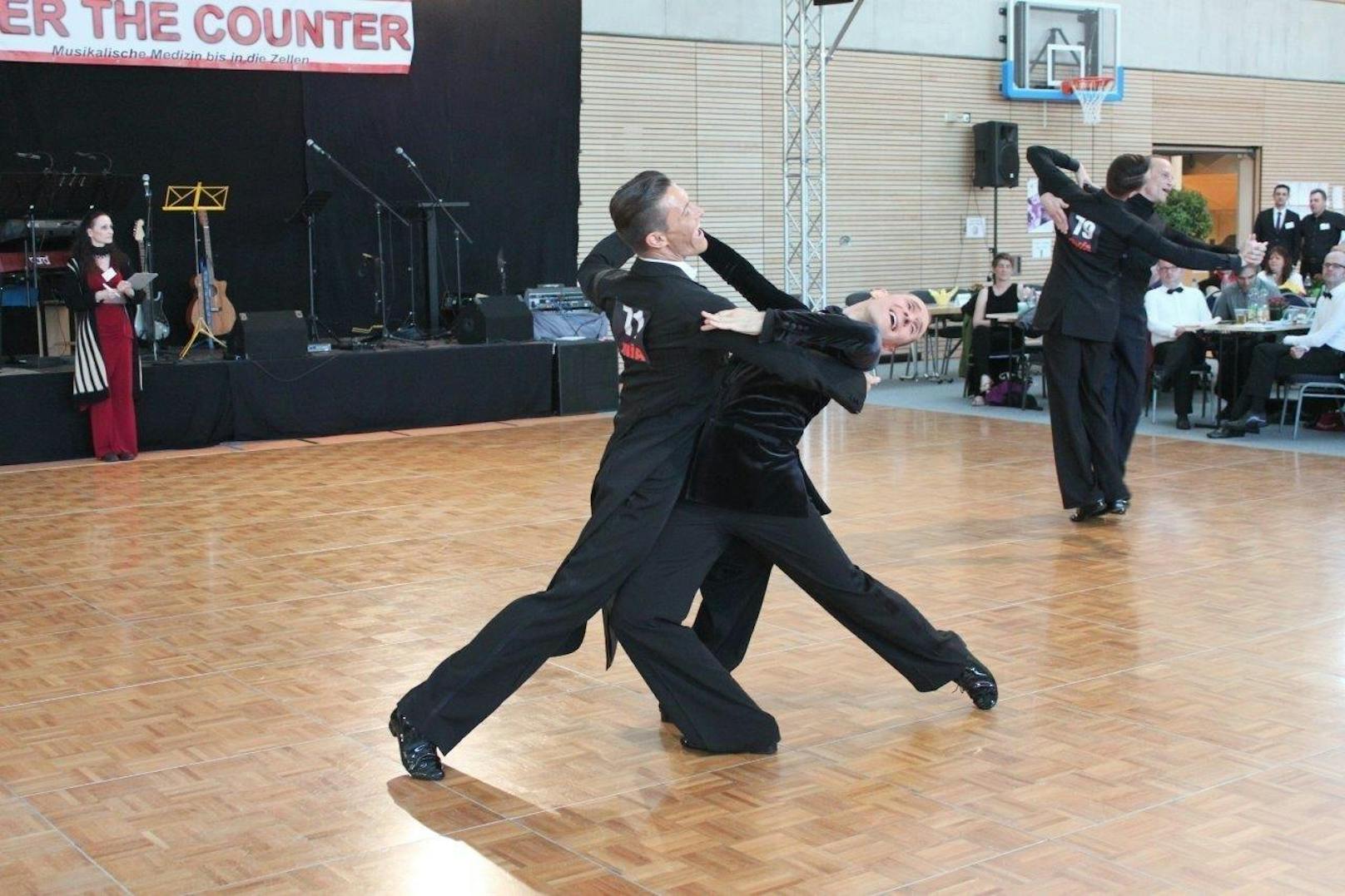 Thomas Marter und Stefan Lehner vom Tanzsportclub Wechselschritt Linz gewannen  die Deutsche Meisterschaften.