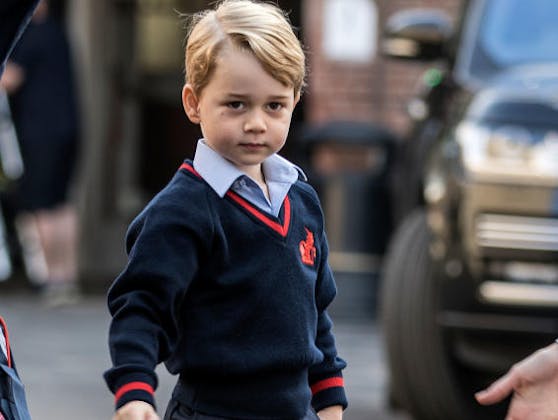 Hier hatte Prinz George seinen ersten Schultag an der Thomas School in Battersea, London.