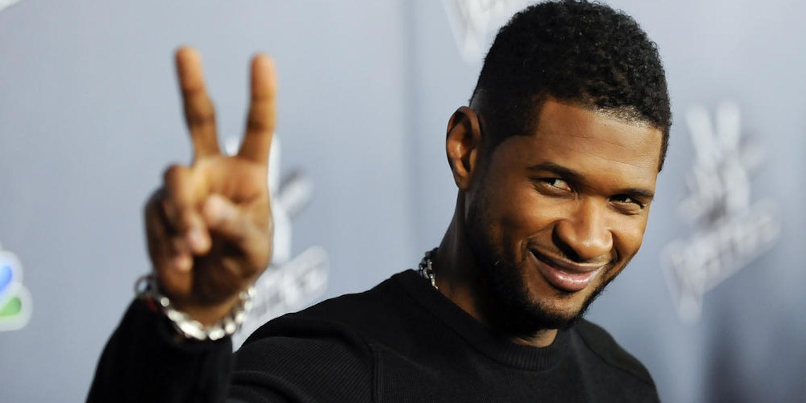 Usher bei der Premiere von "The Voice" Staffel 4 in Los Angeles, 2013.