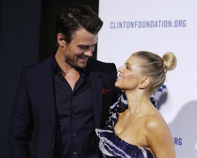 Fergie und Duhamel: Ihre Liebe wurde durch ein Baby gekrönt.