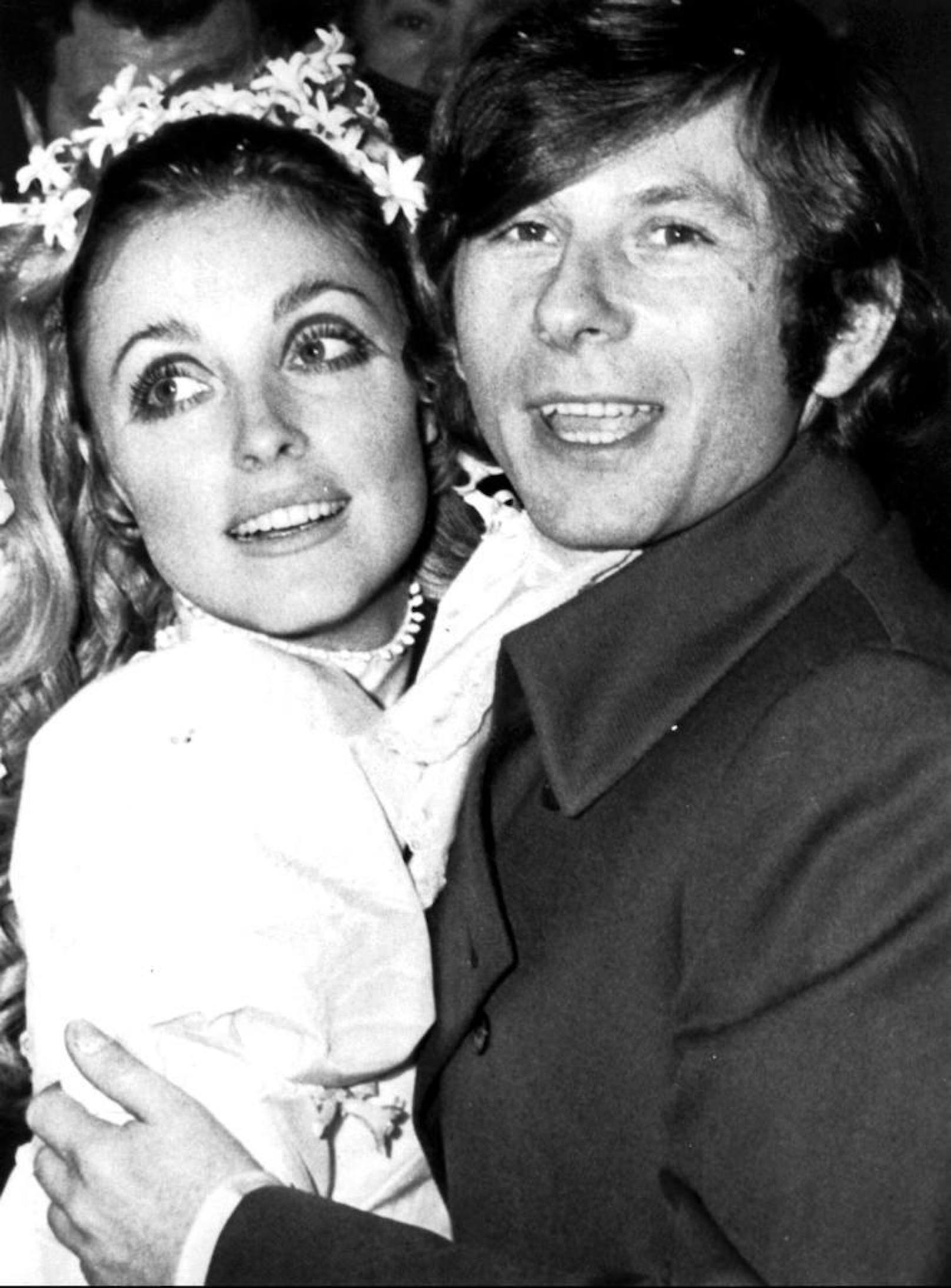 Polanski mit seiner ermordeten Frau Sharon Tate
