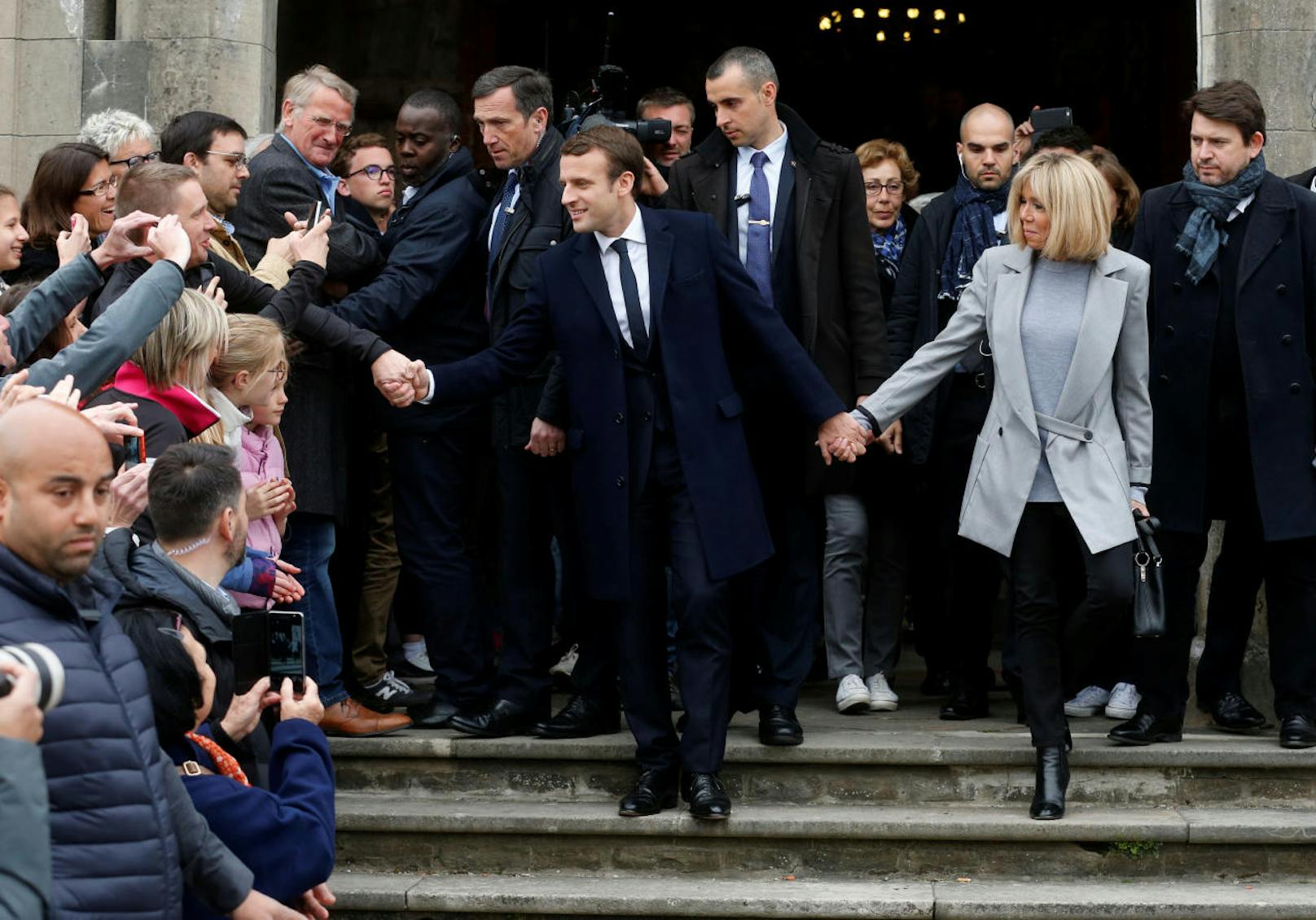 Der unabhängige Kandidat Emmanuel Macron.