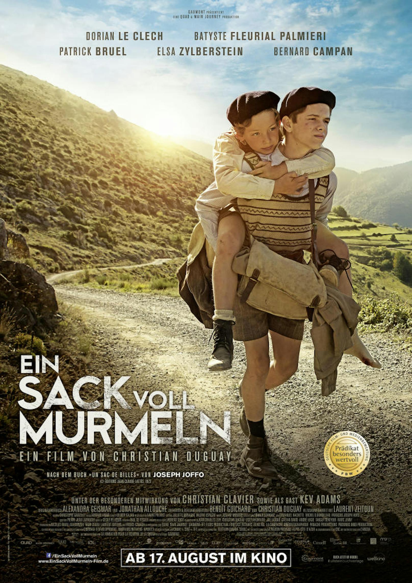 Ein Sack voll Murmeln - Filmplakat