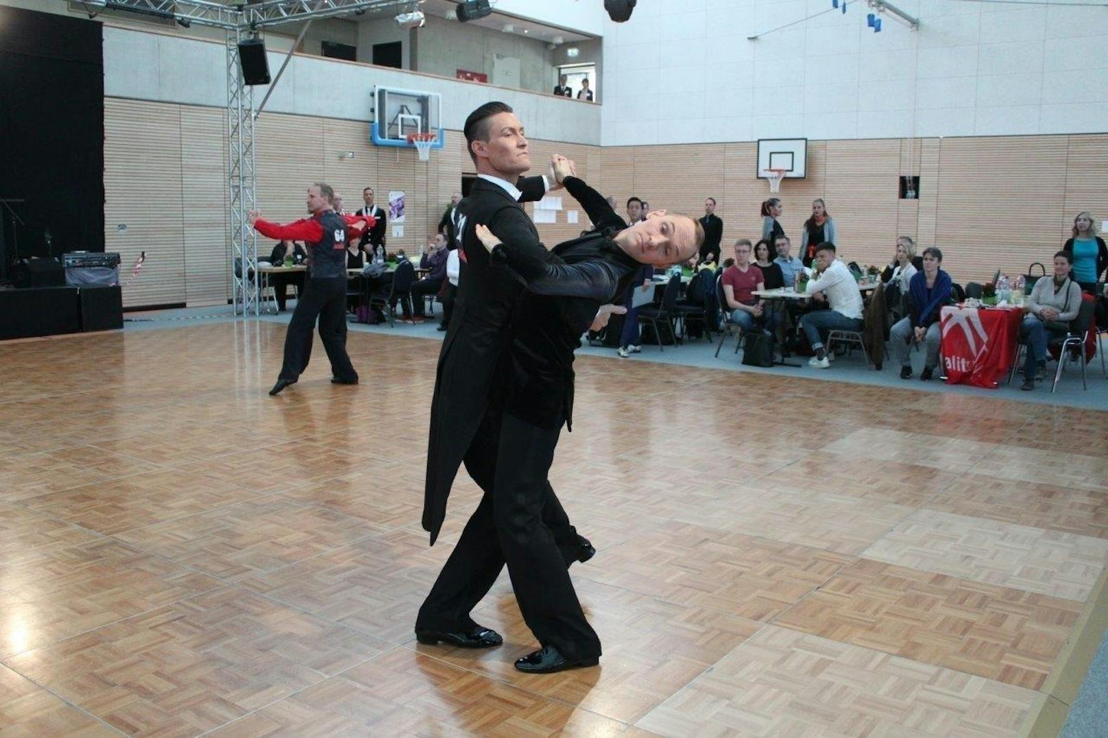 Thomas Marter und Stefan Lehner vom Tanzsportclub Wechselschritt Linz gewannen  die Deutsche Meisterschaften.