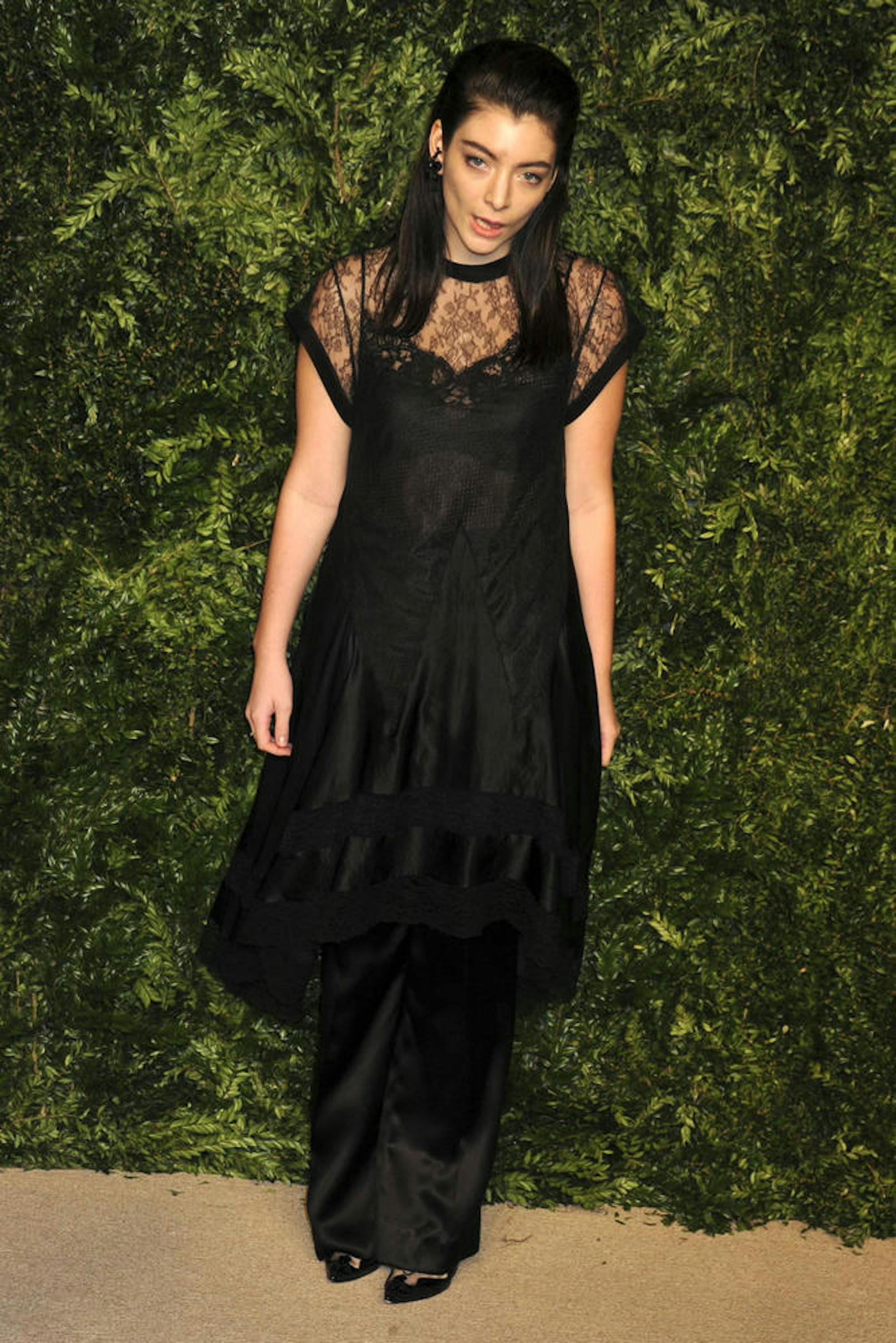 Lorde bei der Verleihung der 12. CFDA/Vogue Fashion Fund Awards in New York 2015