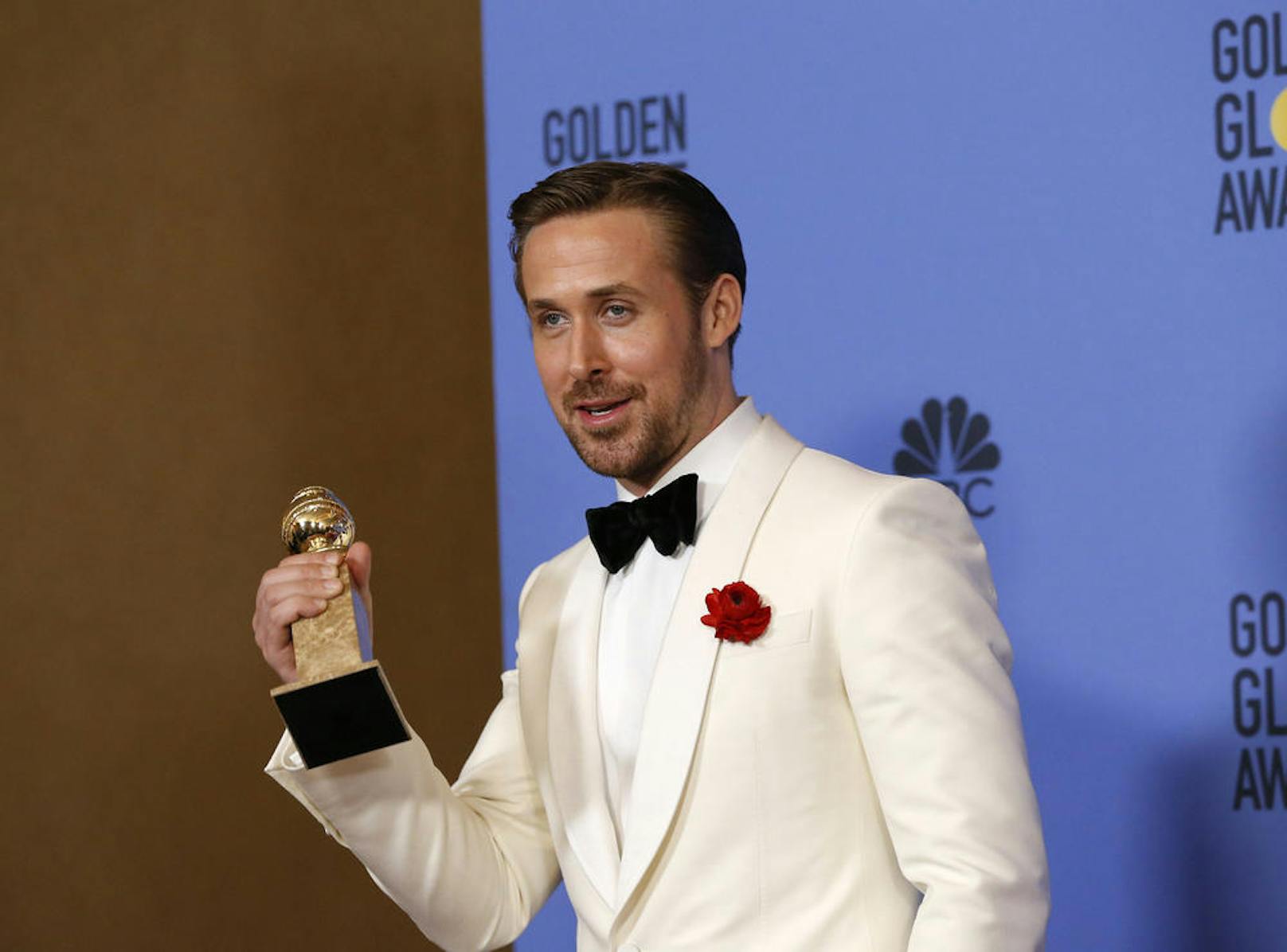 Schauspieler Ryan Gosling bei den Golden Globes