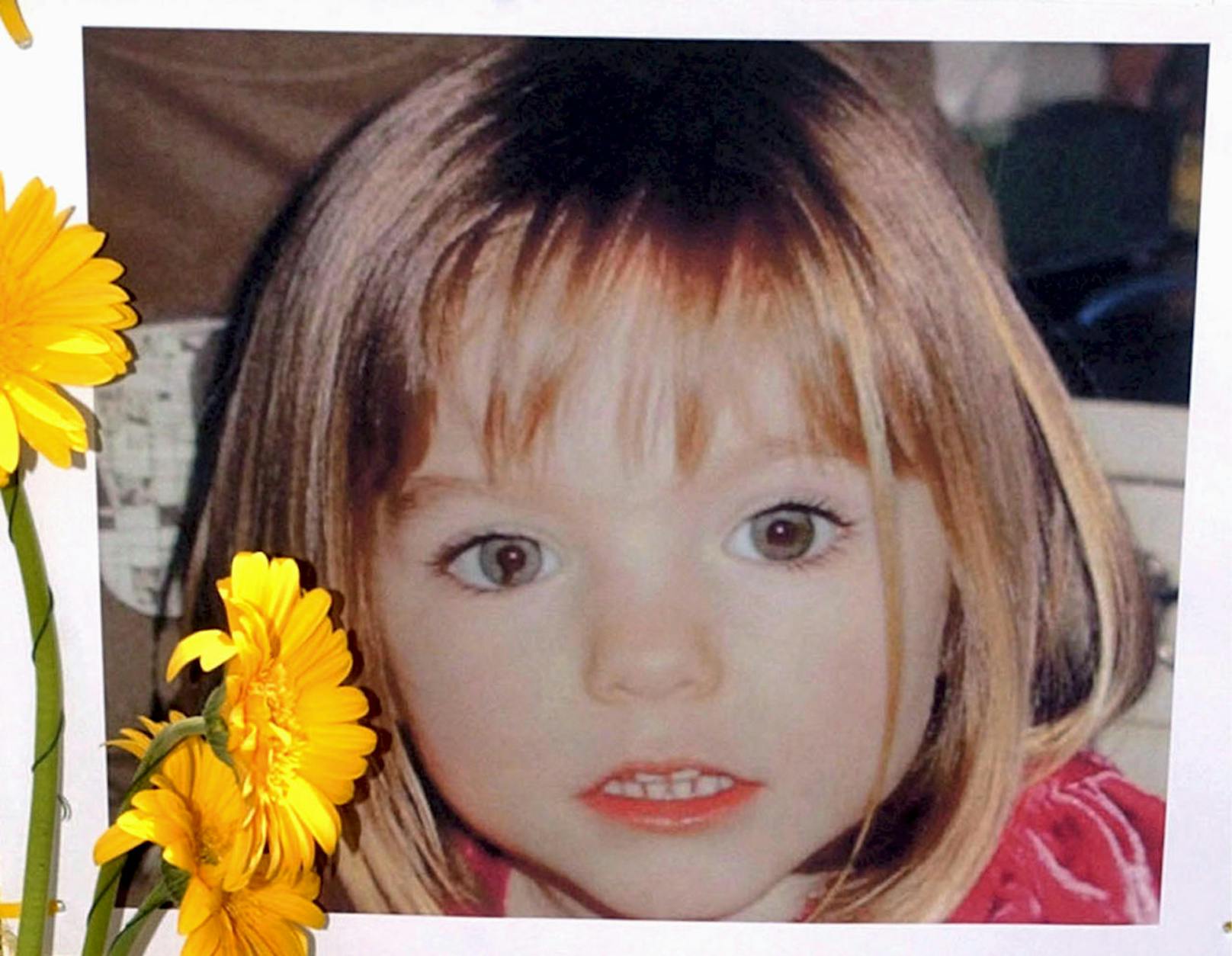 Madeleine McCann verschwand mit drei Jahren spurlos. Weltweit wurde nach dem Mädchen mit der auffälligen Pupille im rechten Auge gesucht.
