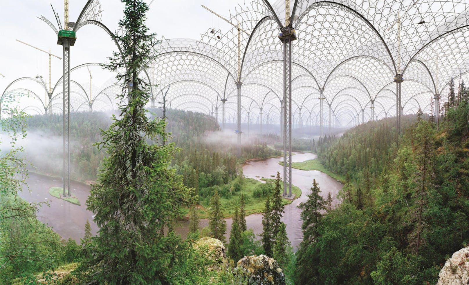 Ilkka Halso, Kitka River (aus der Serie Museum of Nture), 2004, Courtesy Gallery Taik Persons, Berlin