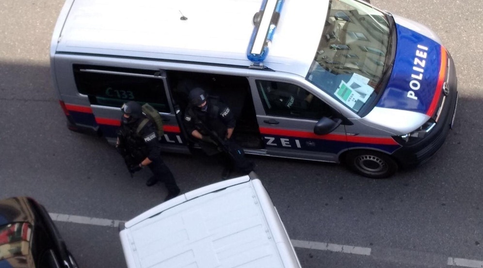 WEGA-Zugriff bei einem Polizeieinsatz.