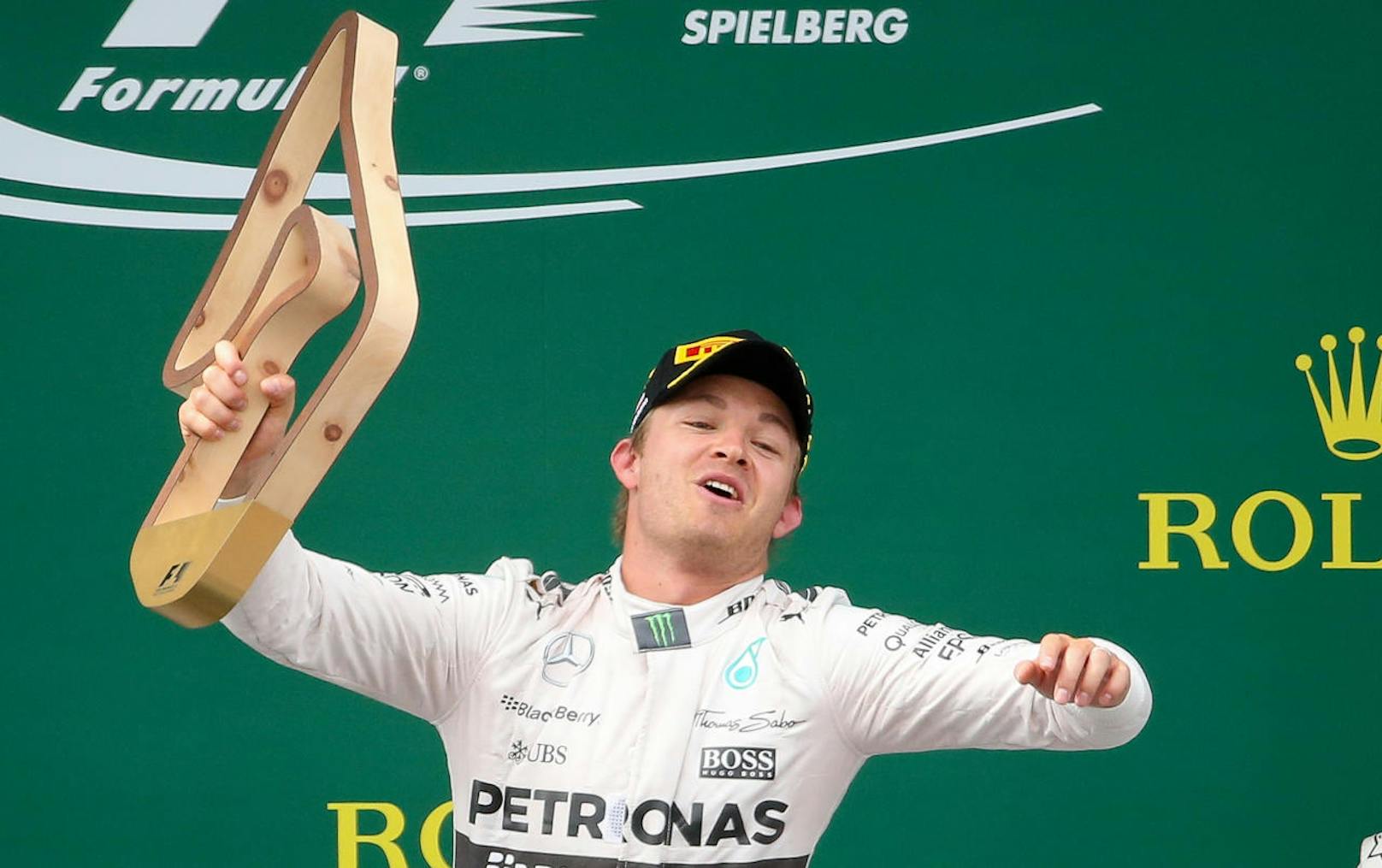 Nico Rosberg durfte über den Rennsieg jubeln.