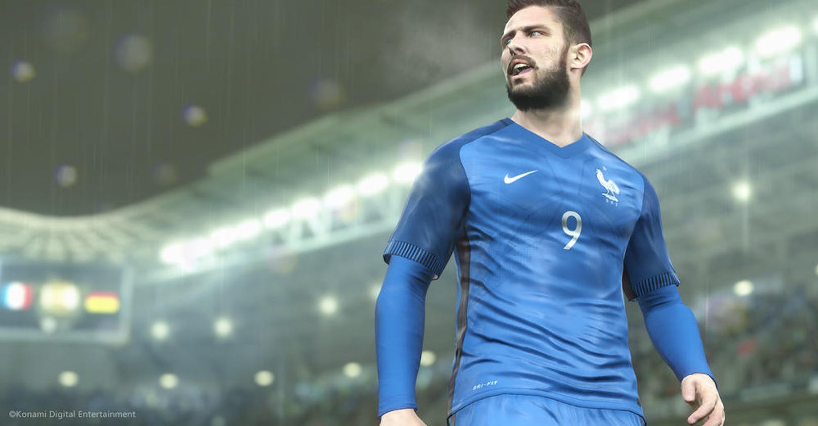 Eine altbekannte Schwäche sind bei Pro Evolution Soccer 2017 leider wieder die Lizenzen. Gerade europäische Teams laufen teilweise ohne die Originaltrikots auf und tragen Fantasienamen, das kann FIFA besser.