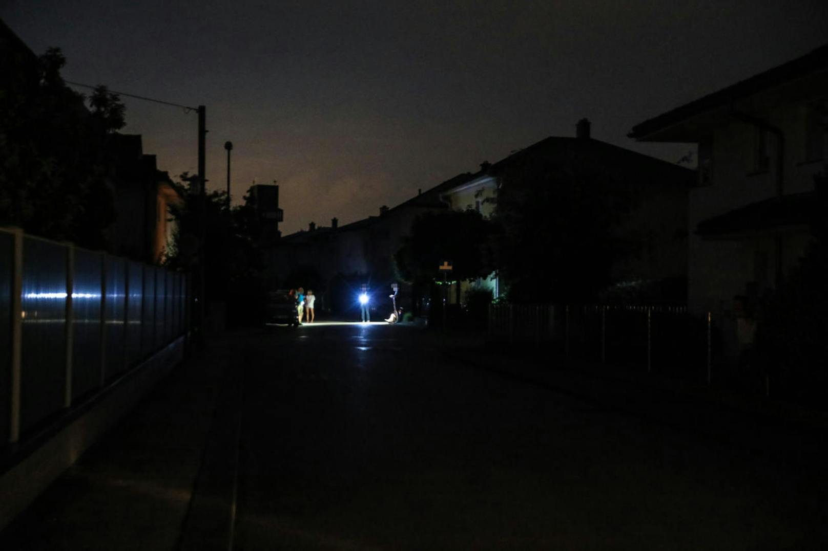 Manche Teile Wiens sind derzeit ohne Stromversorgung.