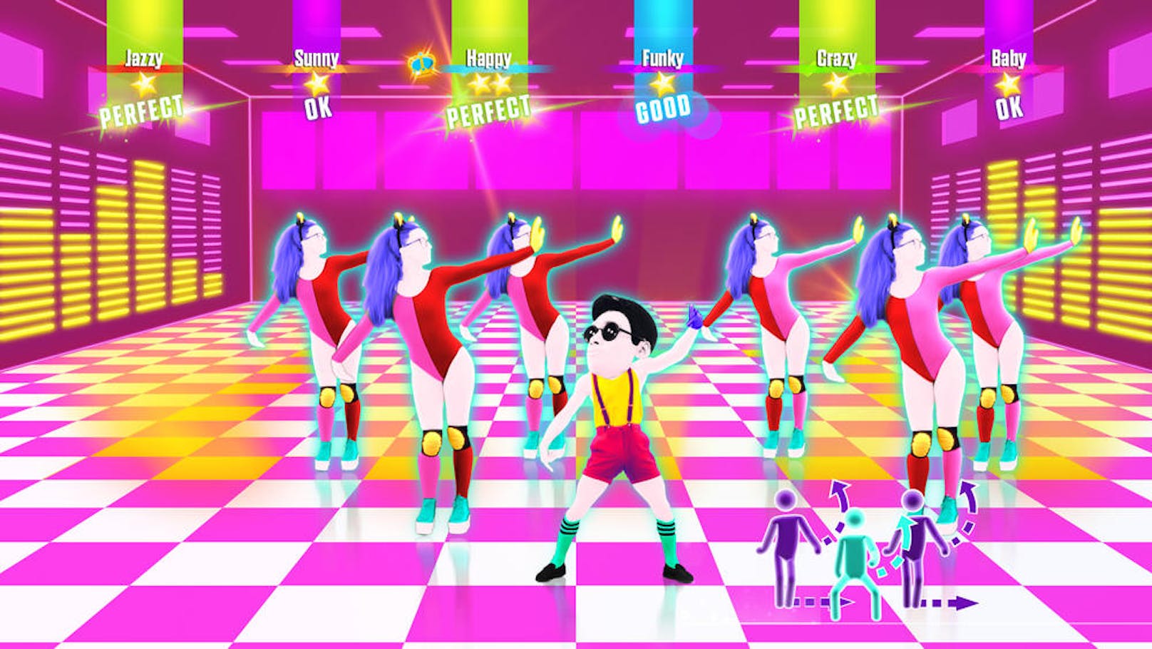 Daneben liefert Just Dance 2017 gewohnt gute Qualität: Die Lieder klingen super, die Titel-Auswahl bedient viele Geschmäcker, die Grafik und Effekte sind grellbunt dem "Feel Good"-Setting angepasst und in einer Partyrunde macht das Spiel so richtig Spaß.