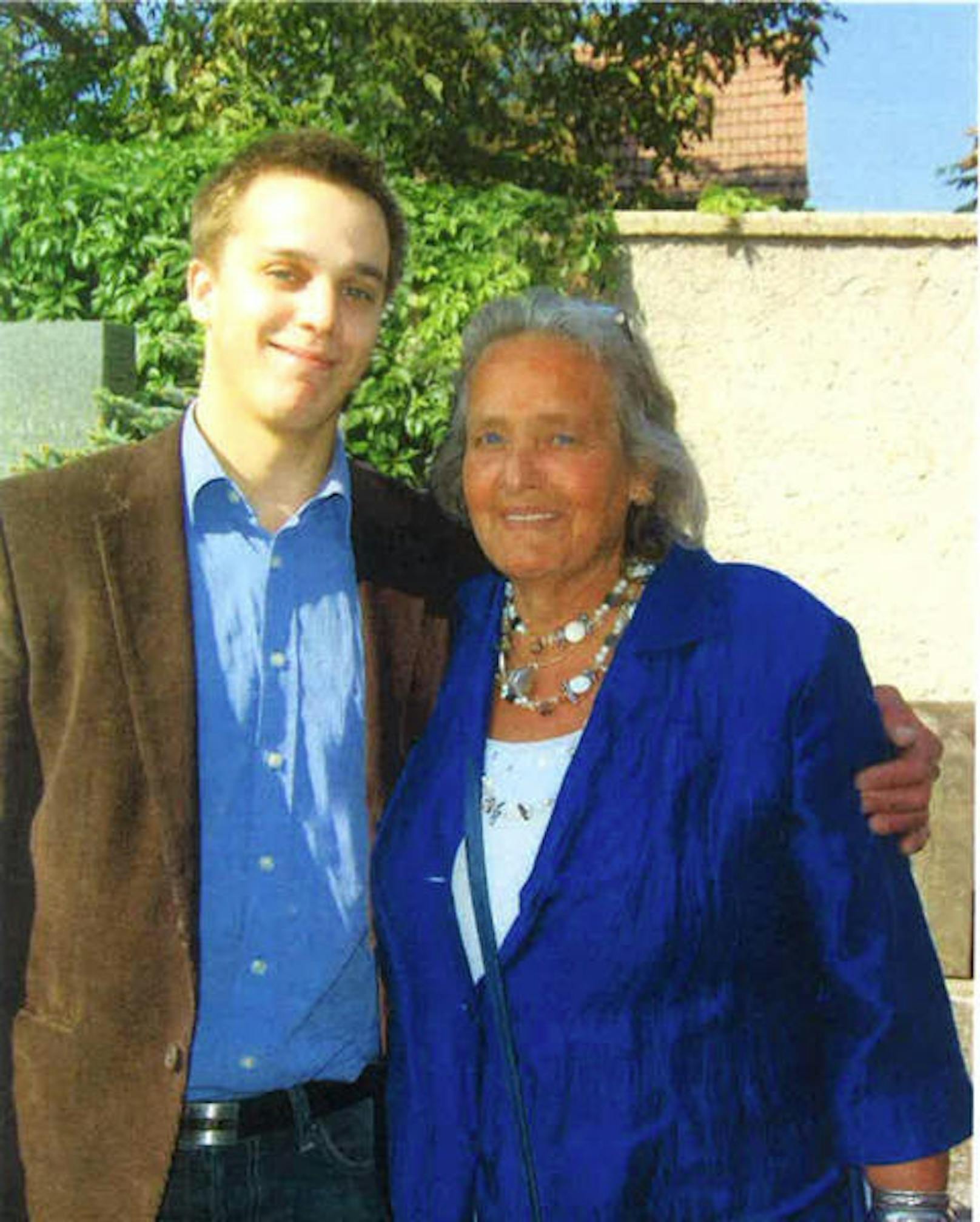 Sohn Florian W. mit seiner geliebten Mutter