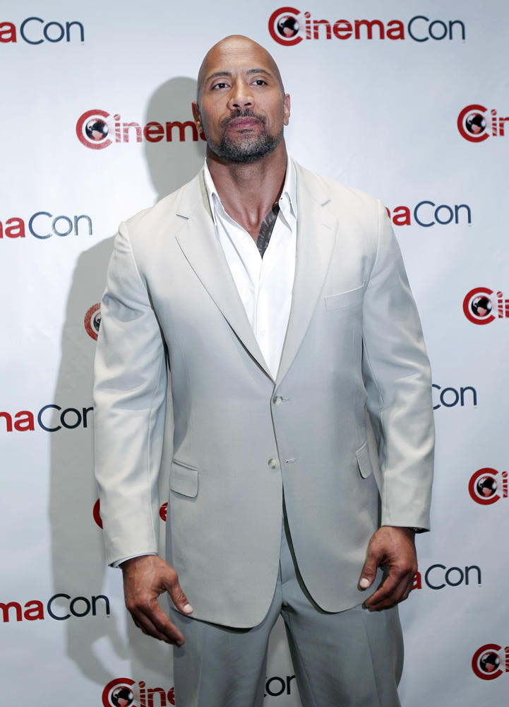 Dwayne Johnson in Las Vegas, 2012 bei der CinemaCon