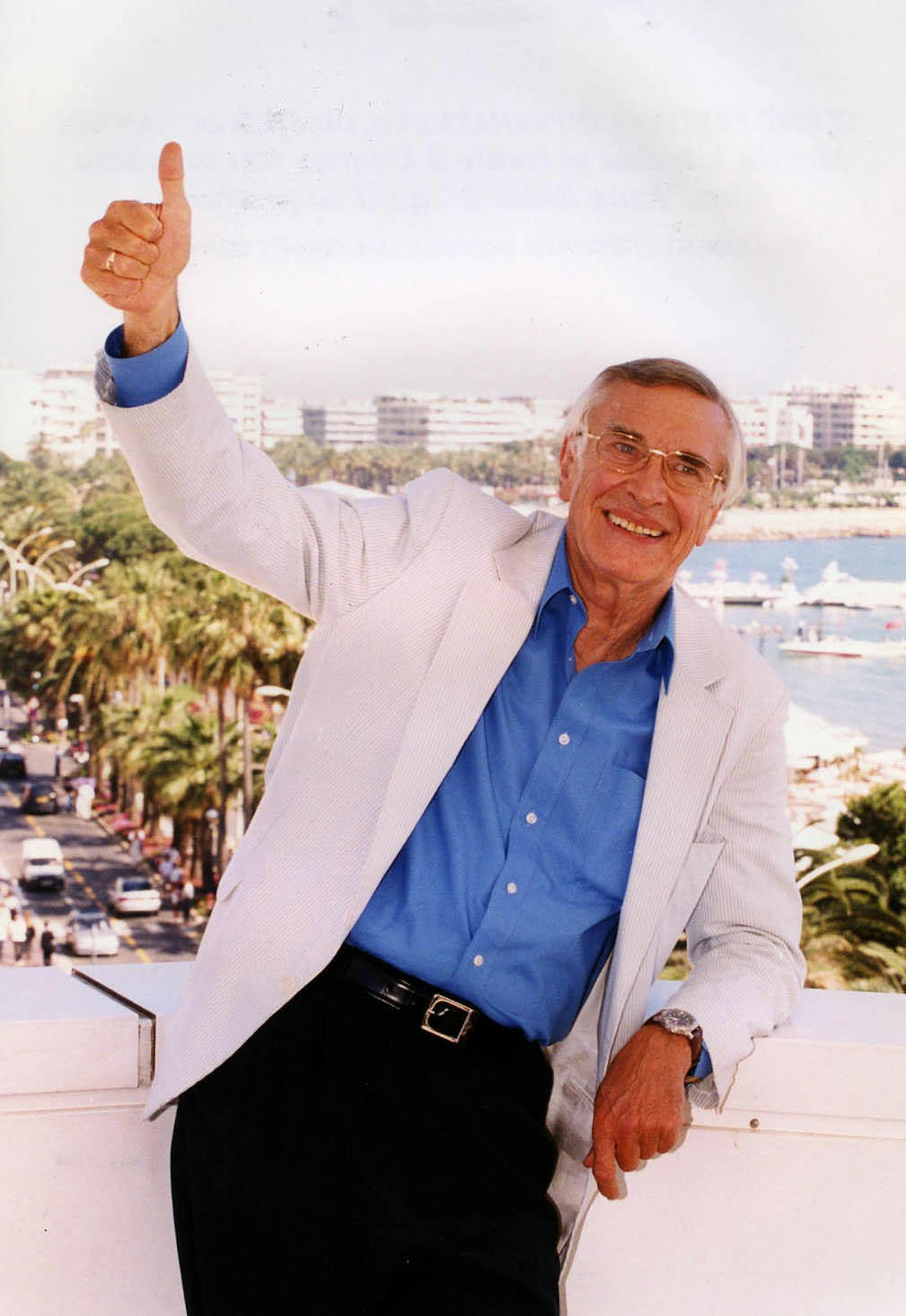 Martin LANDAU, 2000 beim Cannes Film Festival
