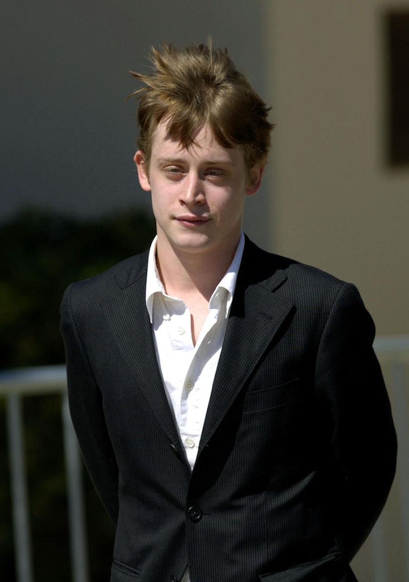 Macaulay Culkin vor dem Gericht in Santa Maria, 2005.