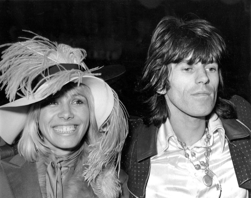 Keith Richards und Anita Pallenberg 