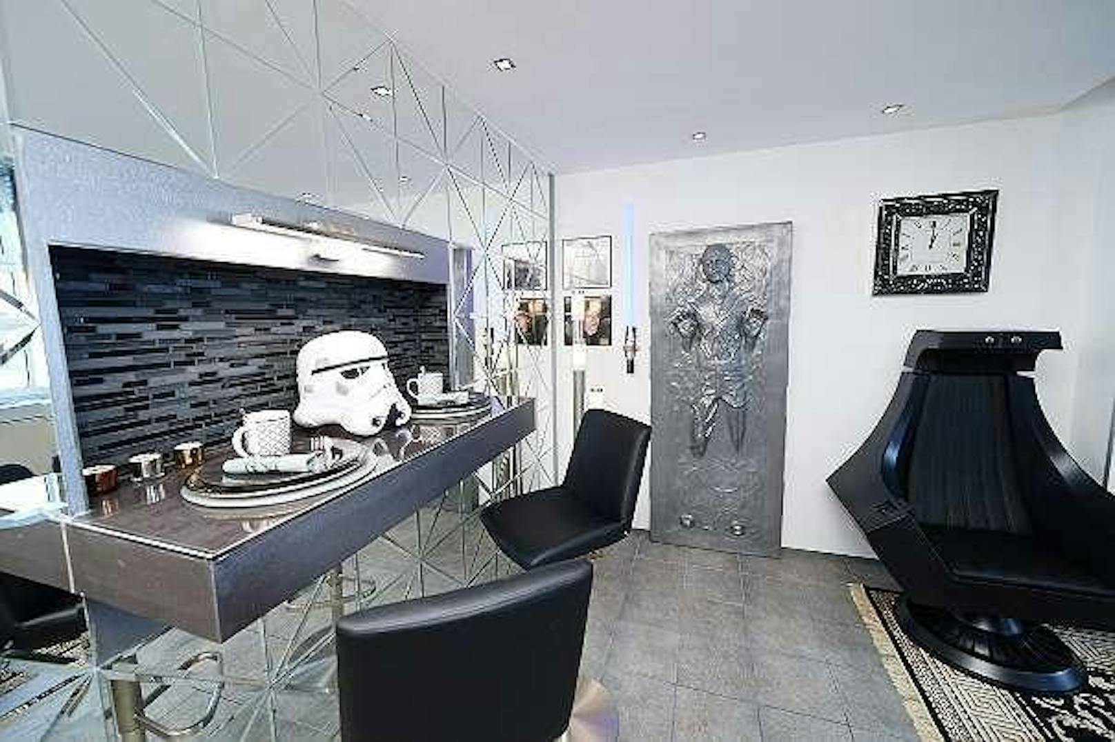 Die Wohnung von Michael K. ist ein echtes Schmankerl für alle "Star Wars"-Fans.