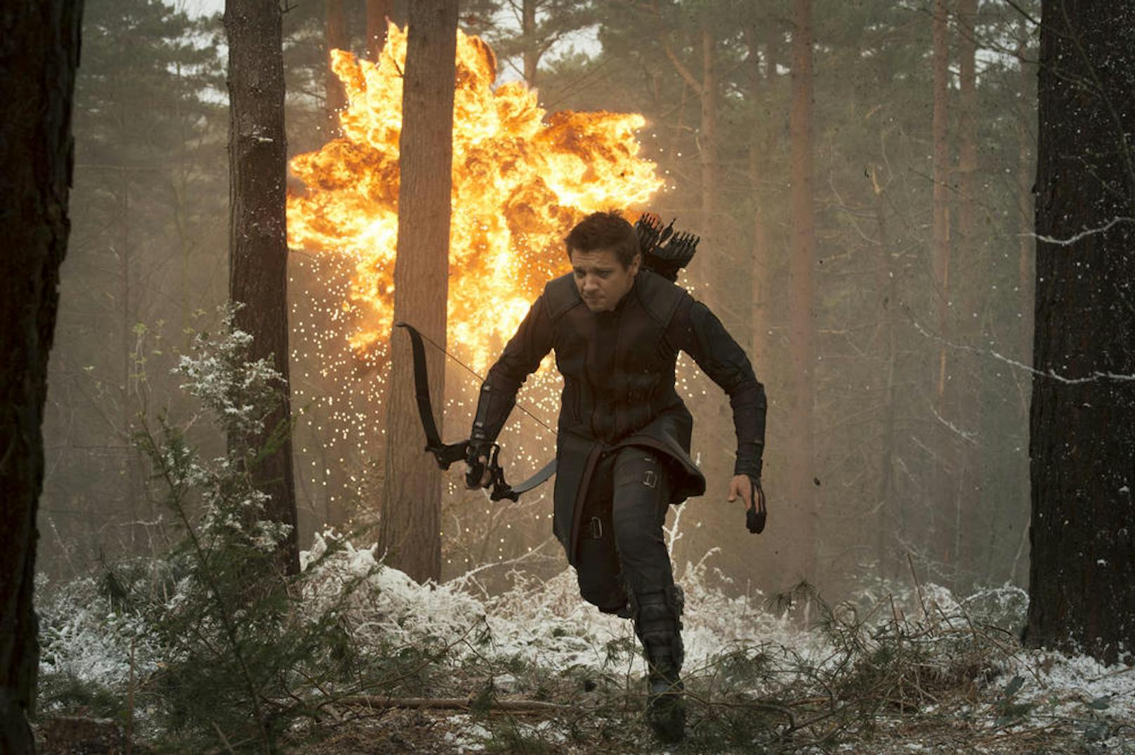 Jeremy Renner als Hawkeye in "Avengers: Age Of Ultron"