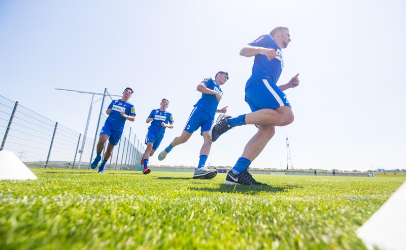 Trainingsauftakt bei Austria Wien