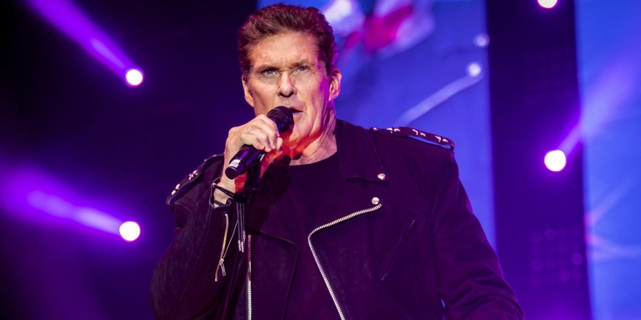 David Hasselhoff beim Konzert in Wien
