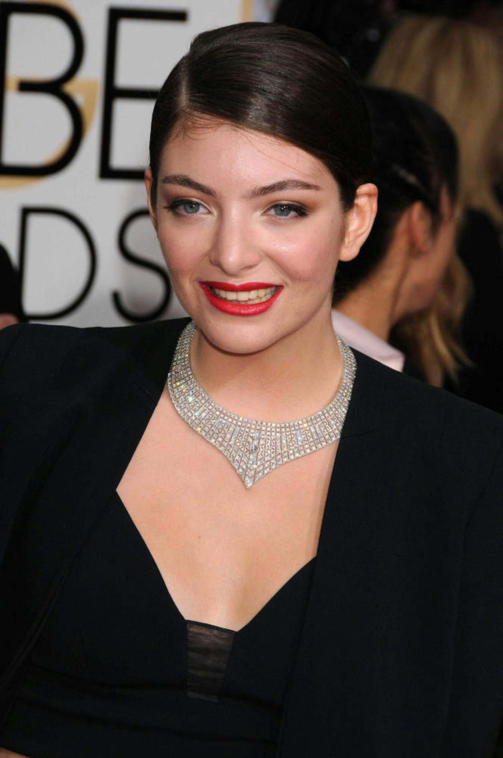 Lorde bei den 72. Golden Globe Awards in Los Angeles, 2015.
