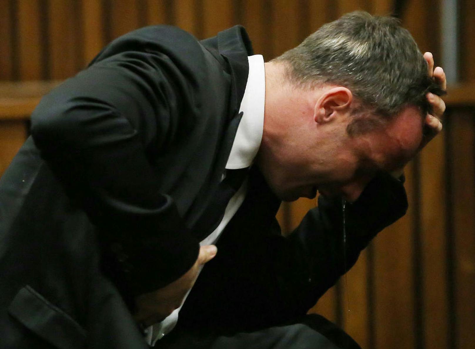 Alles Show? Vor Gericht weinte der südafrikanische Sprint-Star hemmungslos.