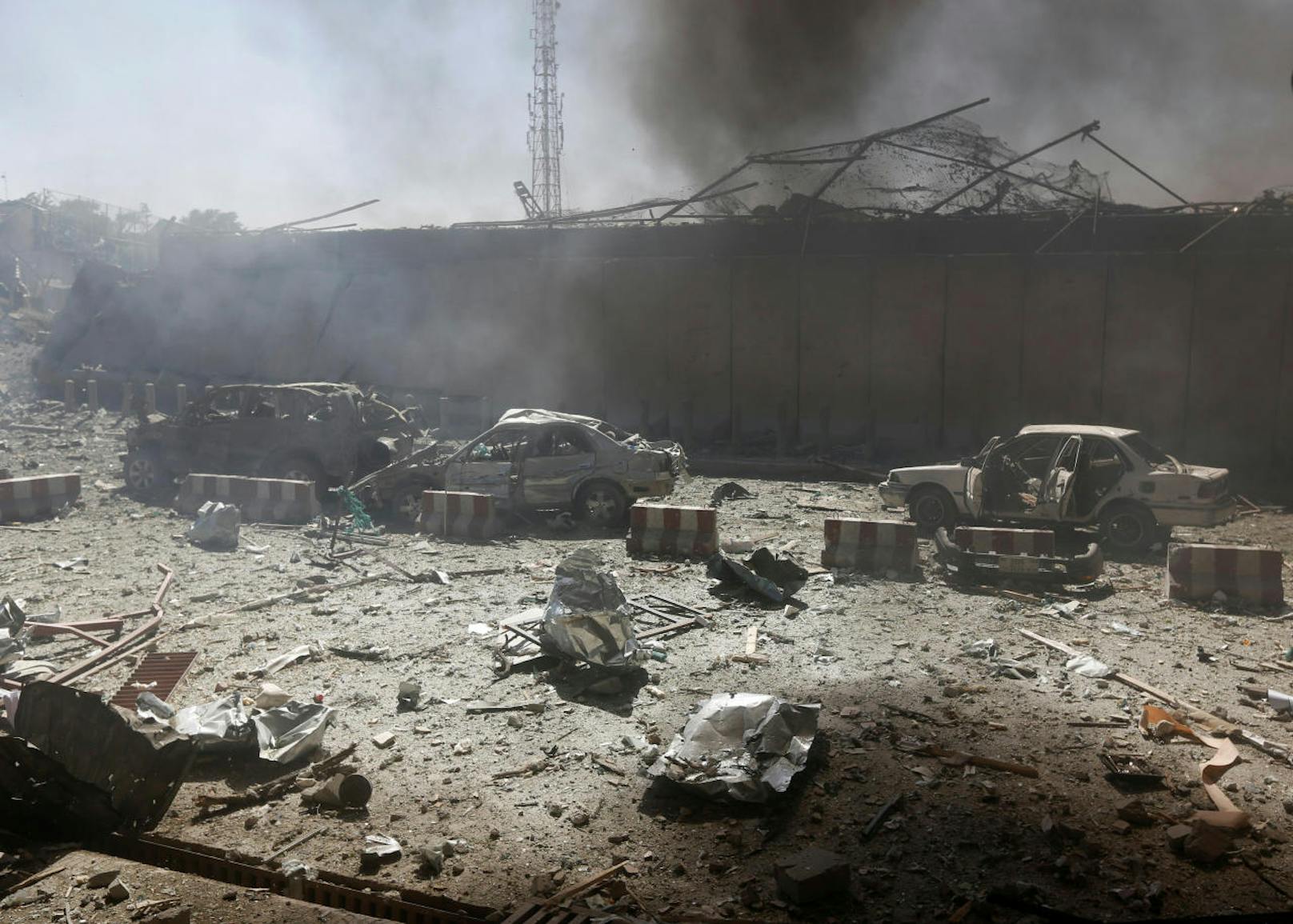 Explosion in Diplomatenviertel in Kabul