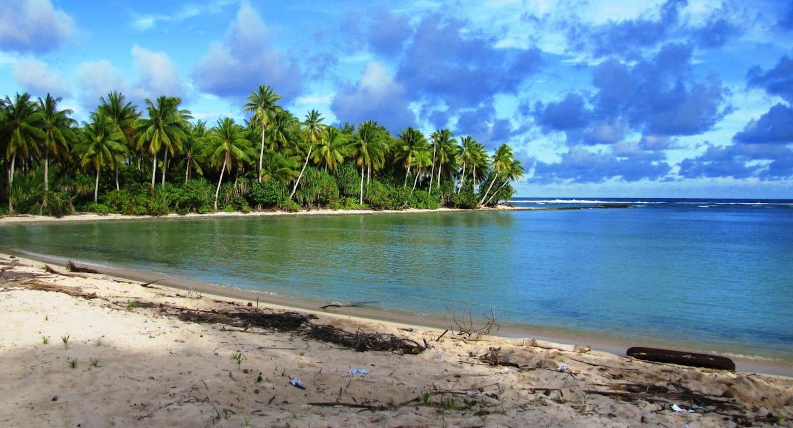 Nach <b>Kiribati</b> verirrten sich auch nur 5000 Gäste.