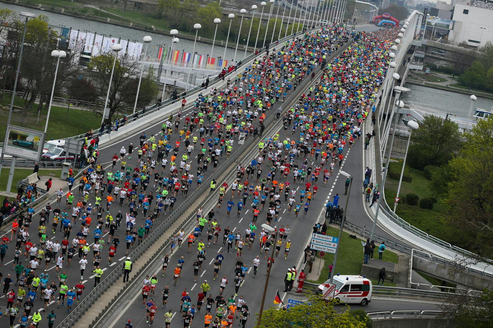 Der Vienna City Marathon findet am 24. April statt.