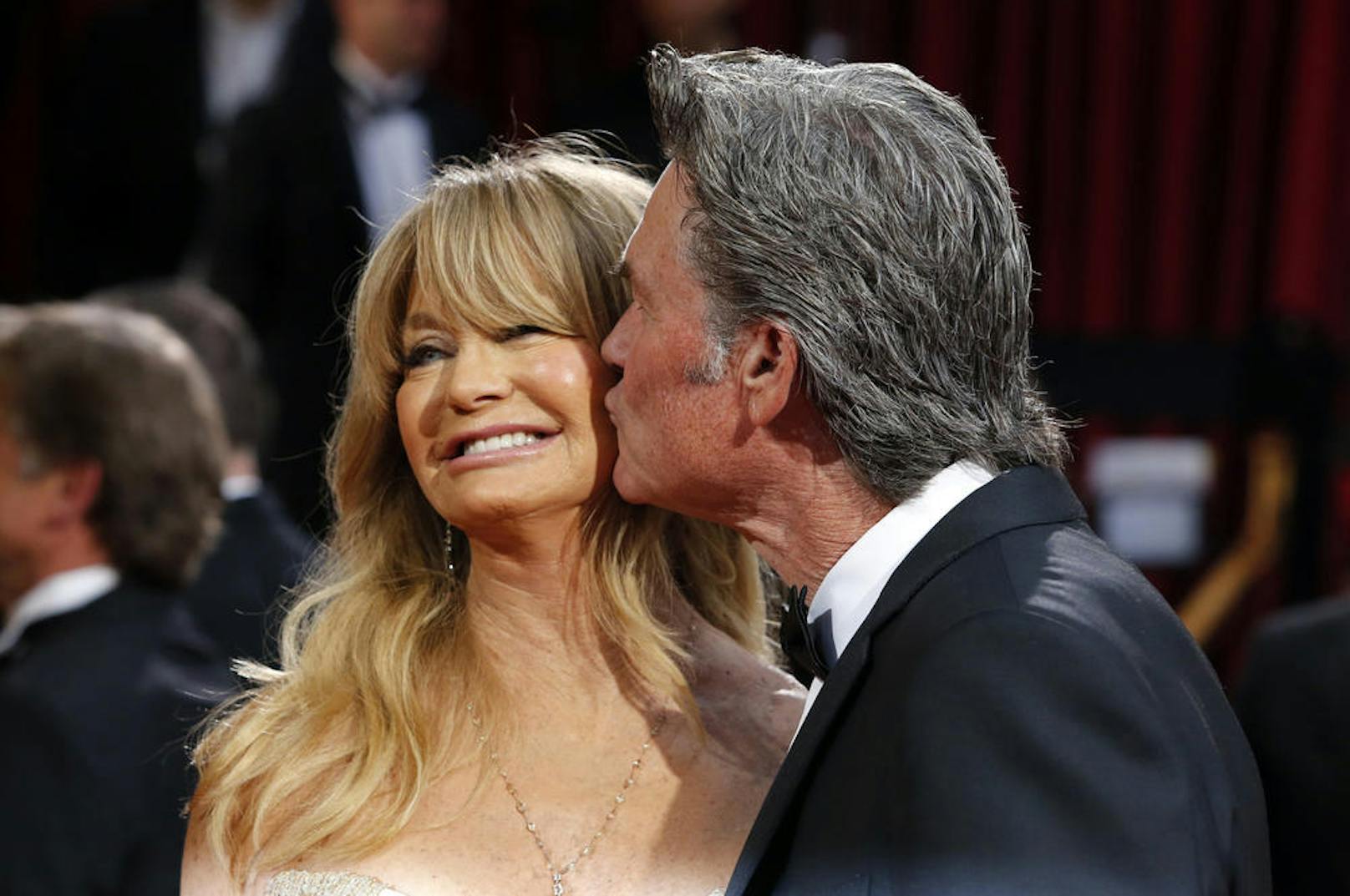 Goldie Hawn und Kurt Russell bei den 86. Academy Awards in Hollywood, 2014.