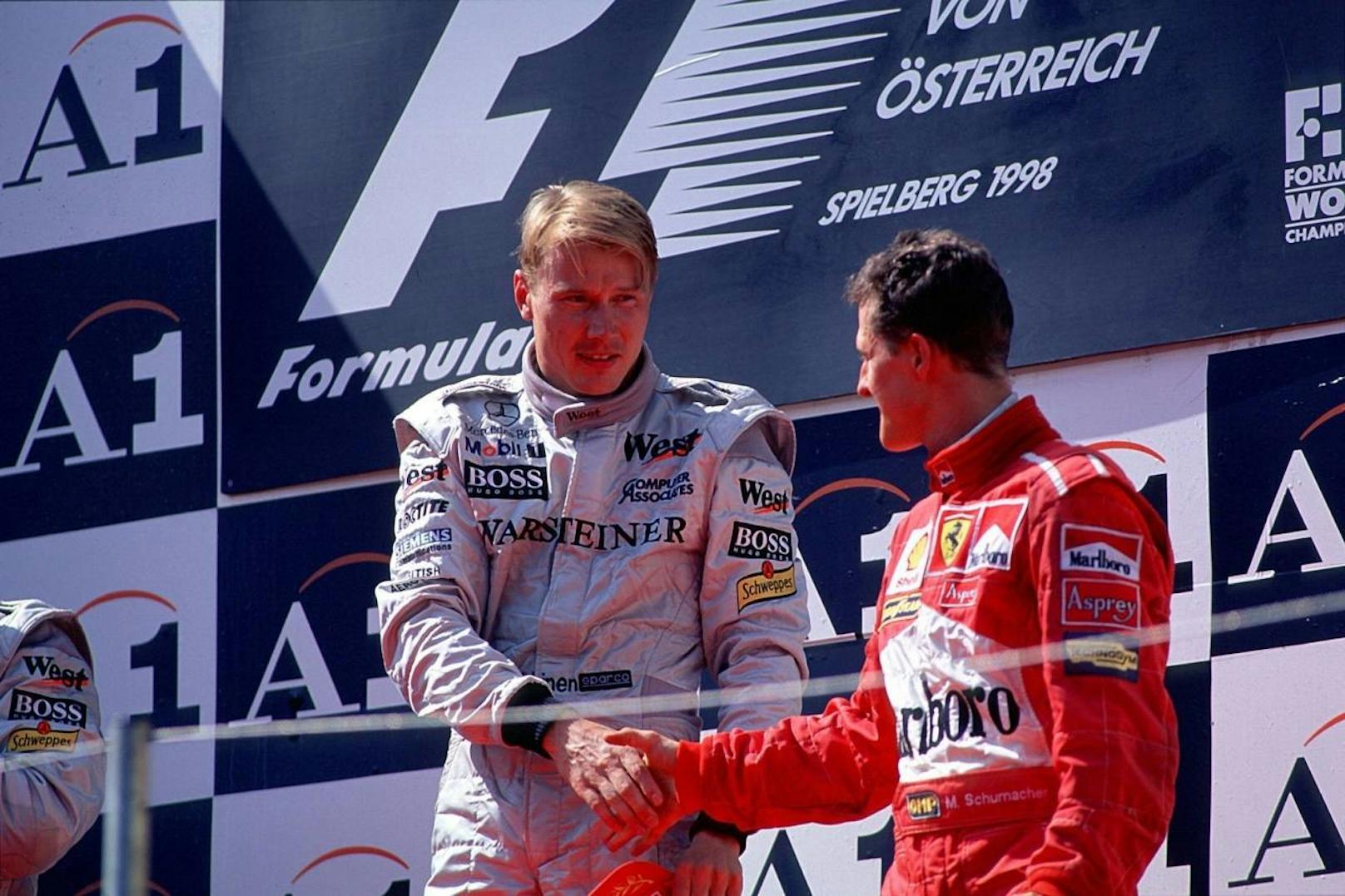 Auf dem Weg zum WM-Titel gewann Mika Häkkinen (FIN) auf McLaren Mercedes auch in Spielberg. 