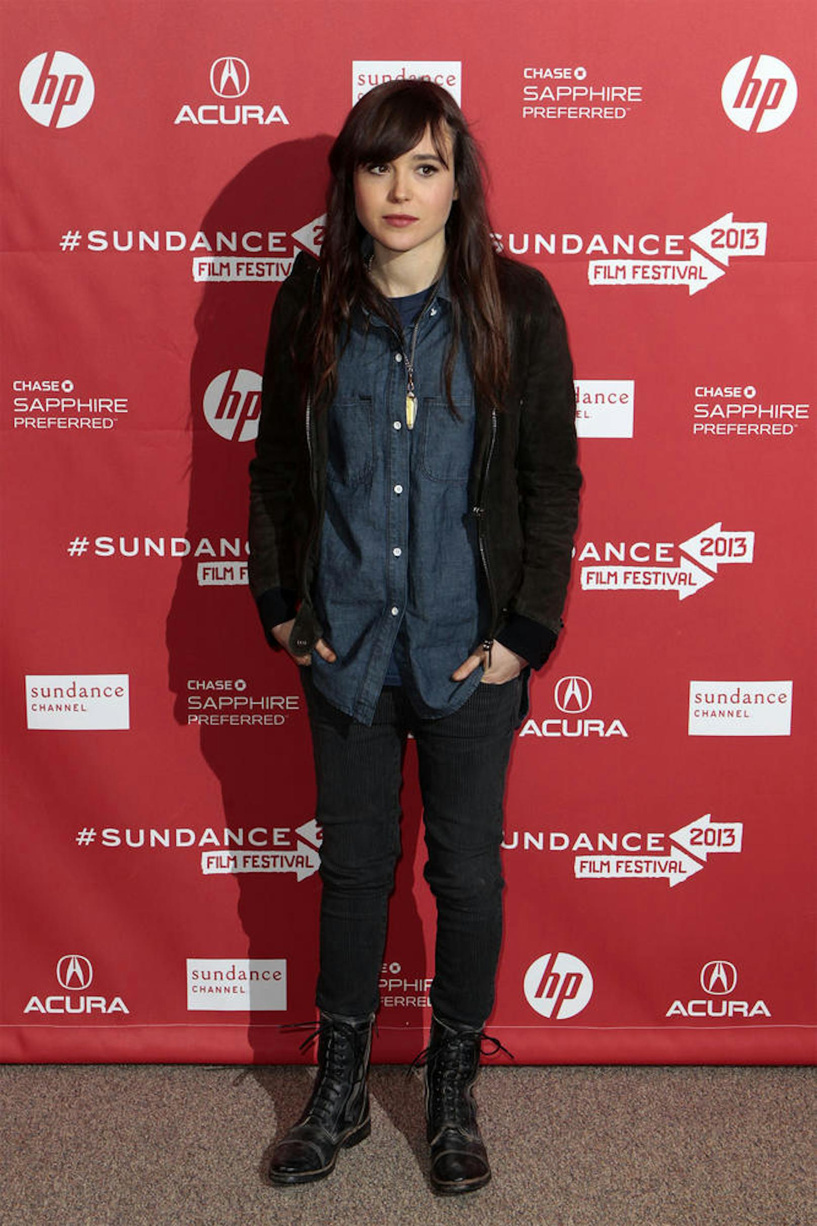 Ellen Page beim Sundance Film Festival in Park City, 2013.