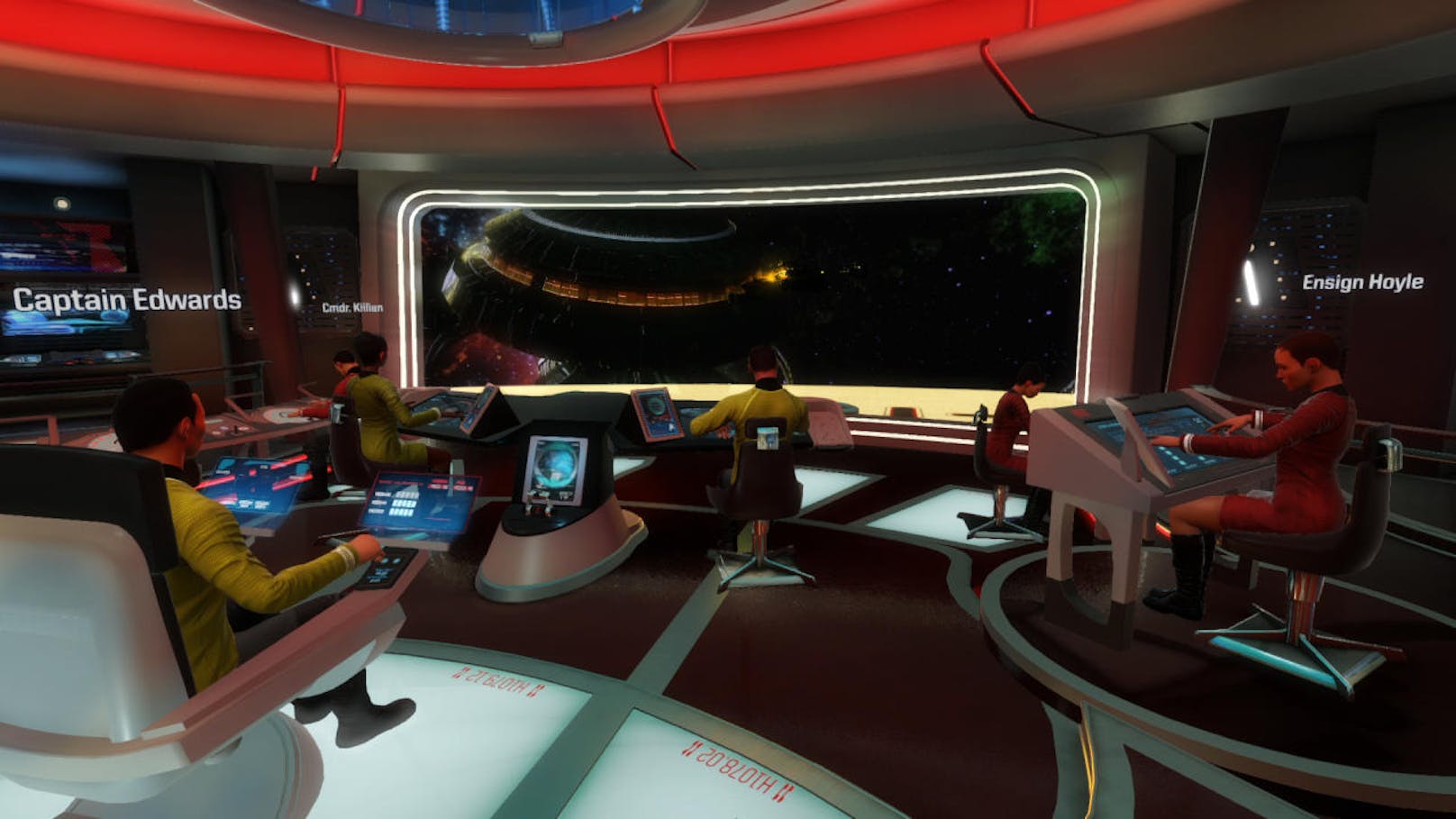 Star Trek: Bridge Crew hat dabei einen interessanten Ansatz. Jeder Spieler schlüpft in die Rolle eines Kommando-Mitglieds und hat dementsprechend andere Aufgaben.