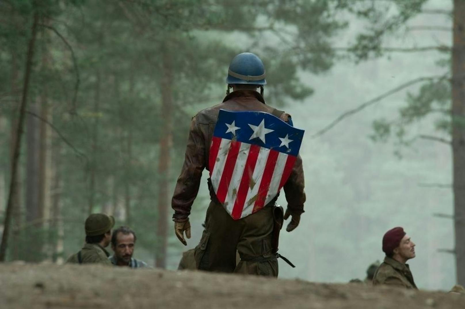 Chris Evans als Captain America