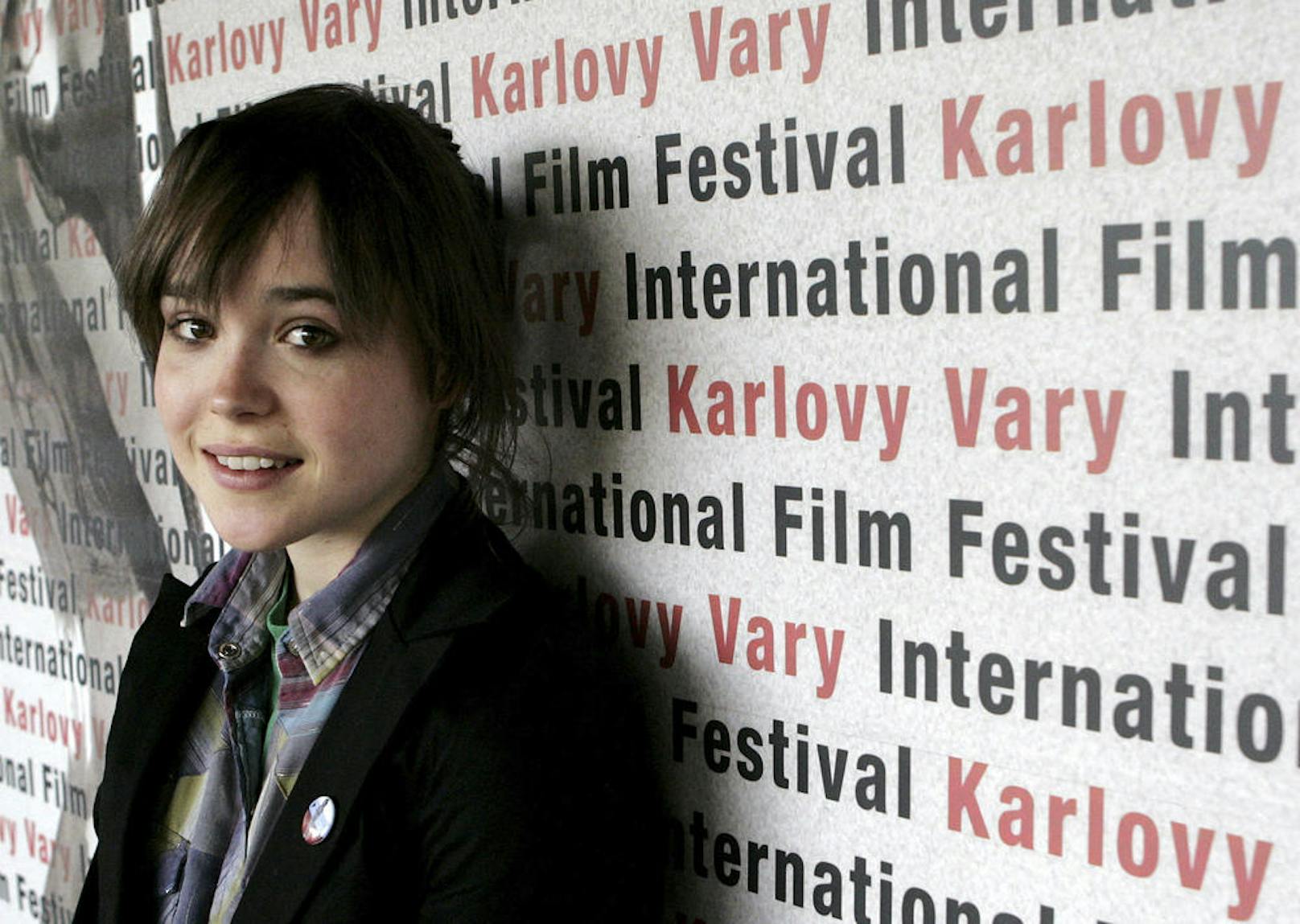 Ellen Page beim 42. Karlovy Vary International Film Festival, 2007.