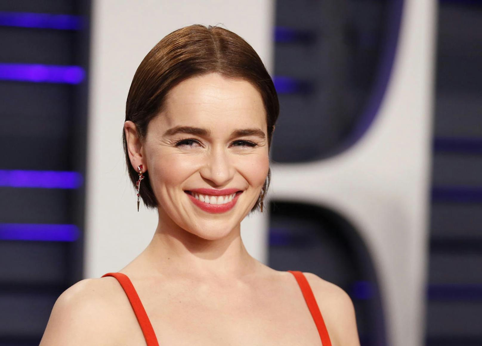 Emilia Clarke bei der Vanity Fair Party nach den Oscars am 24. Februar 2019.