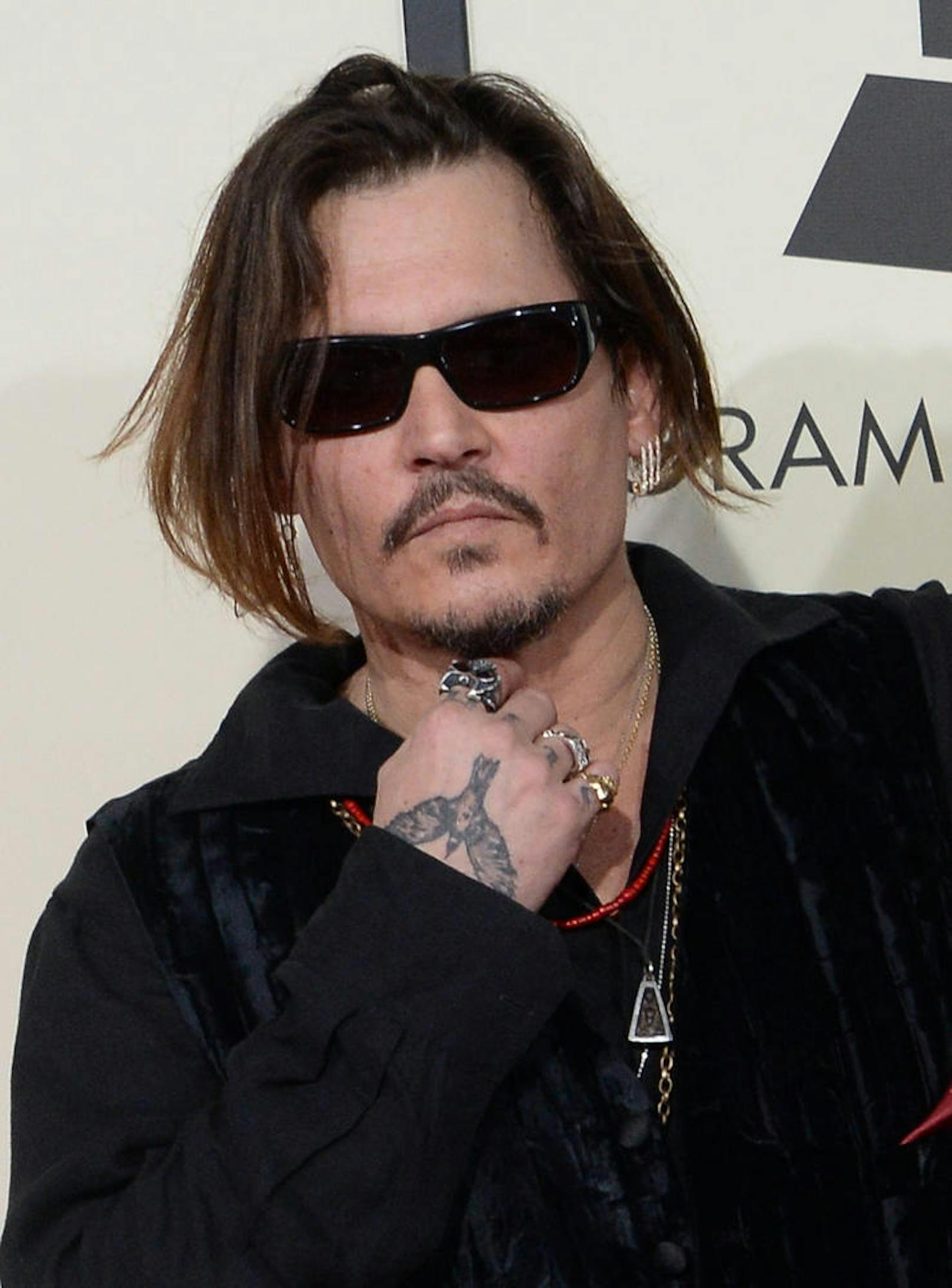 Johnny Depp bei den Grammys 2016